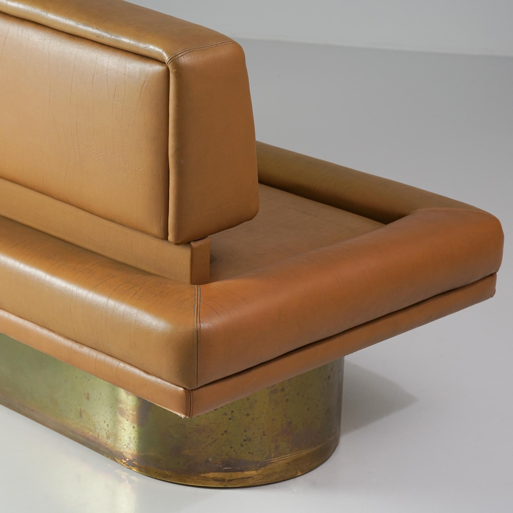 Rare Custom Order Scandinavian Modern Sofa, Leena Kolinen, Finland, 1968 For Sale 3