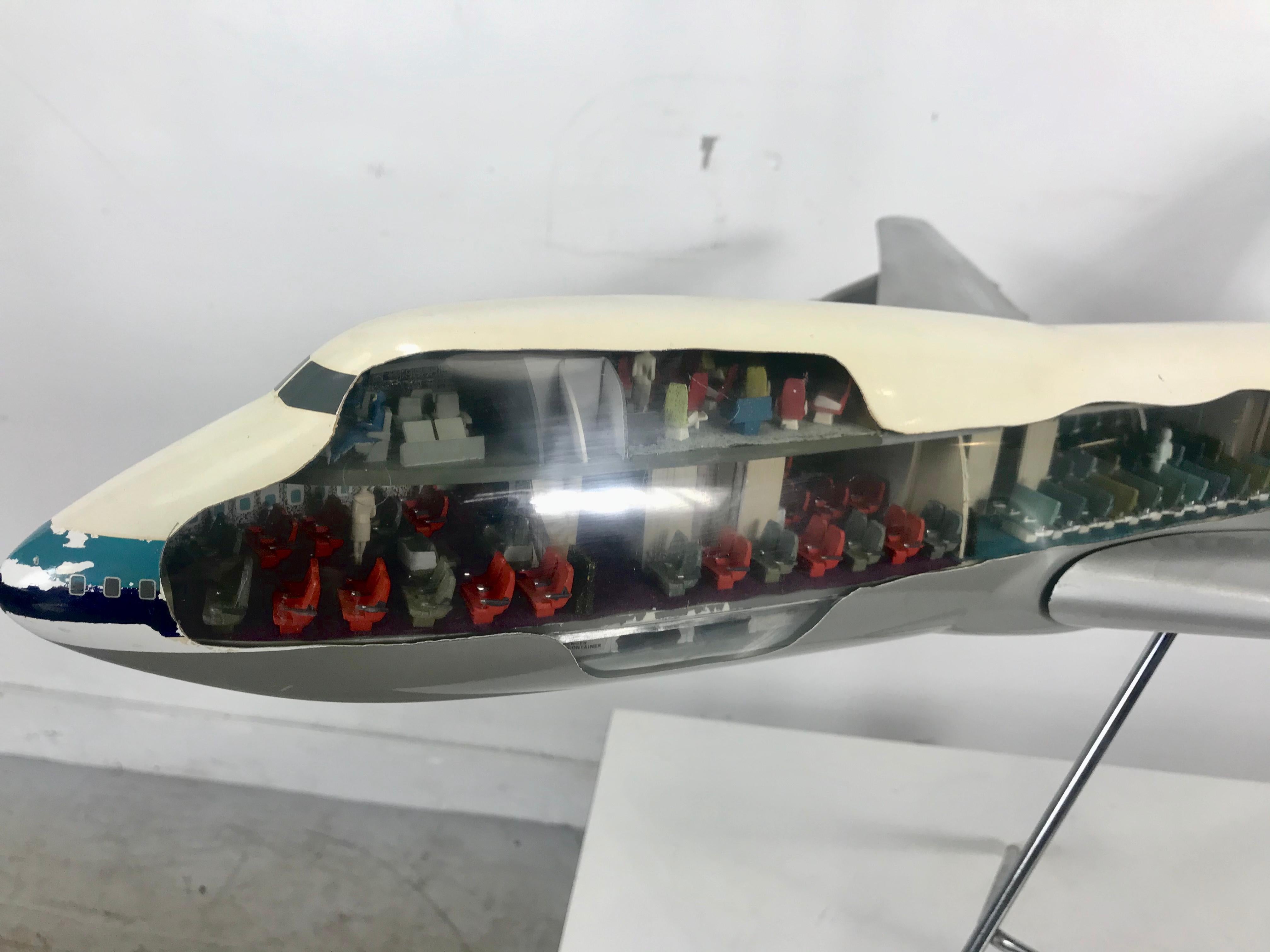 cutaway airplane models for sale