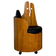 Chaises en bois