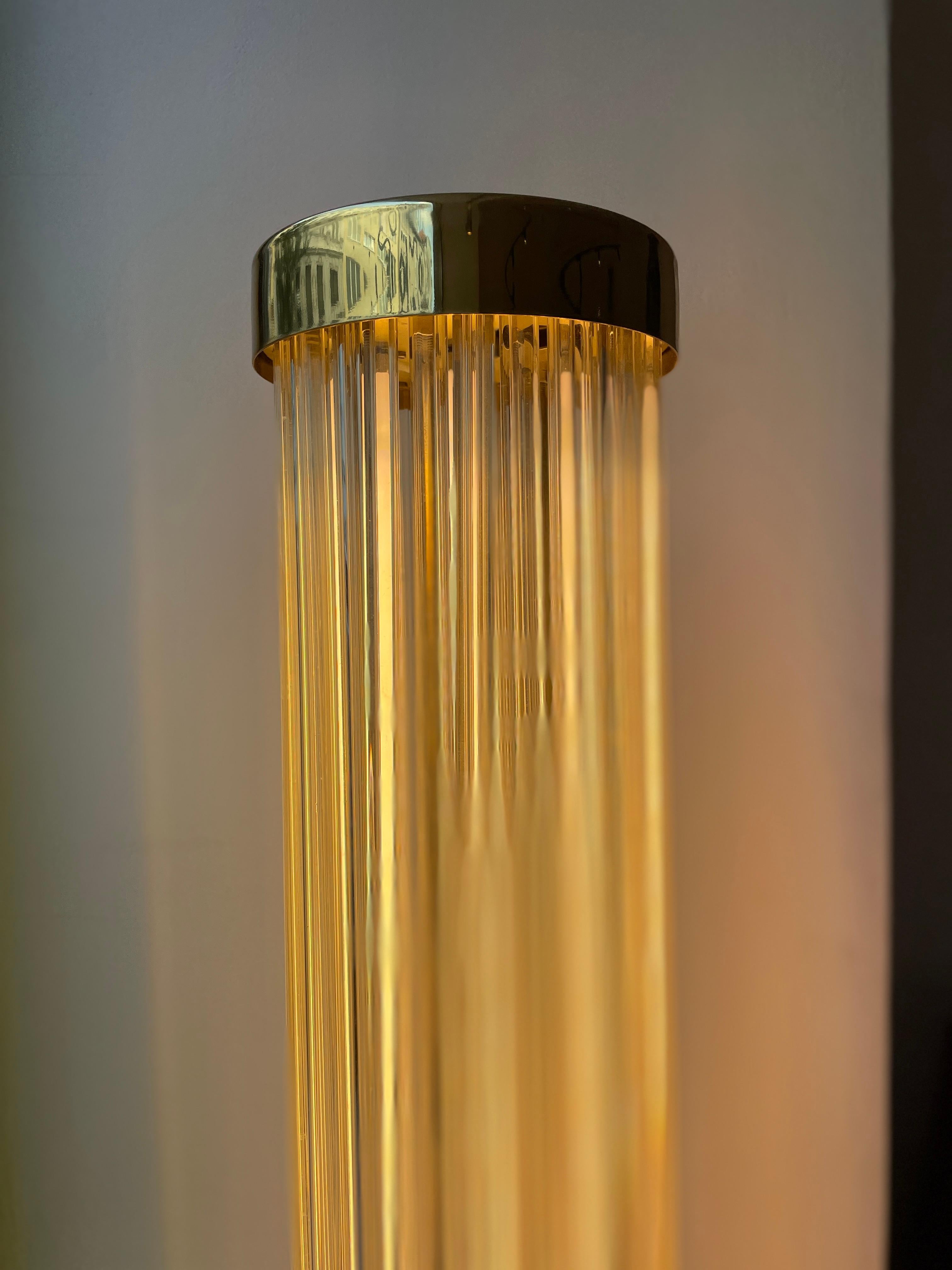 Rare Czechoslovak Floor Lamp from Fa. Preciosa Kamenicky Senov, 1970s For Sale 4
