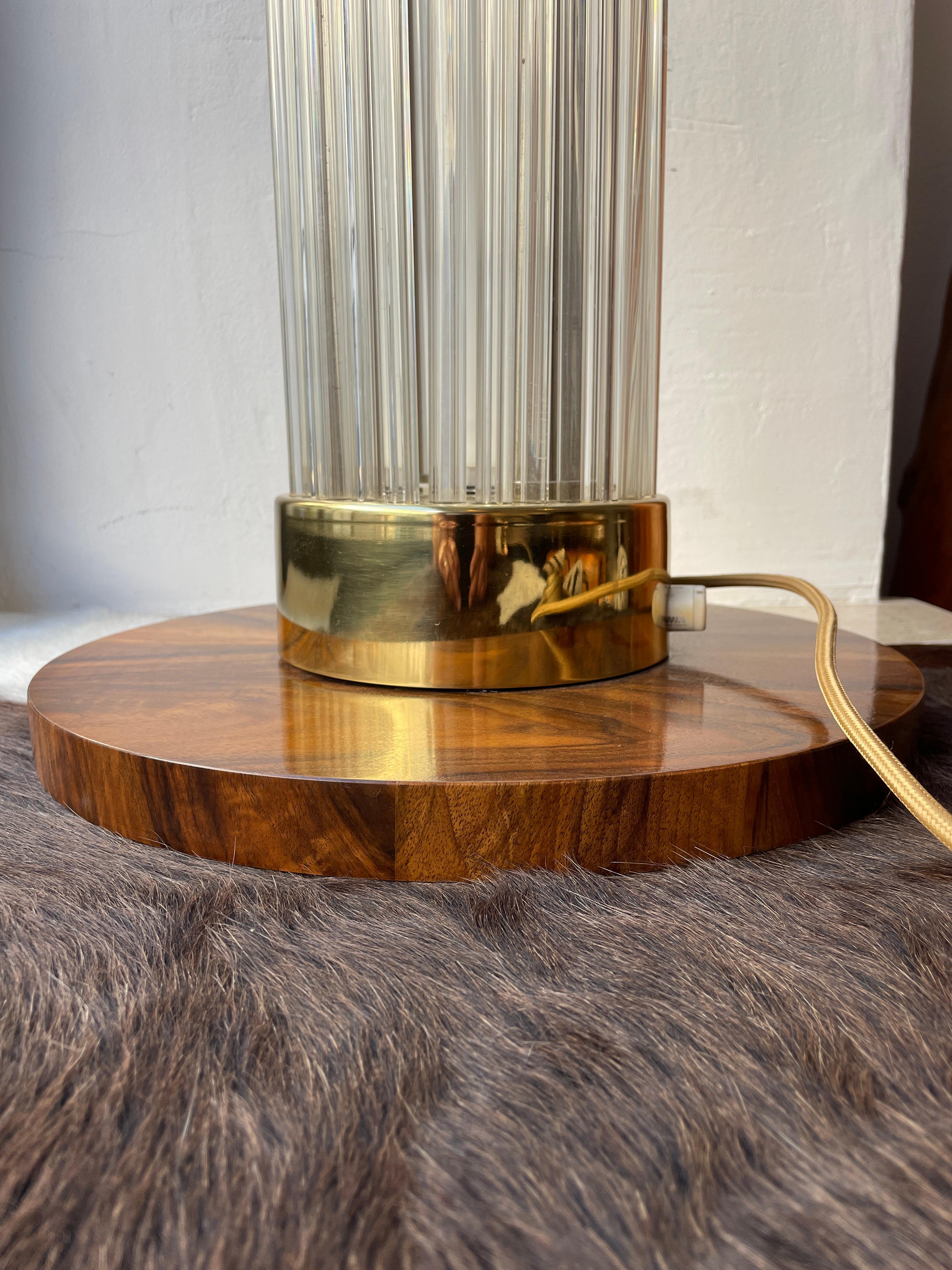 20th Century Rare Czechoslovak Floor Lamp from Fa. Preciosa Kamenicky Senov, 1970s For Sale