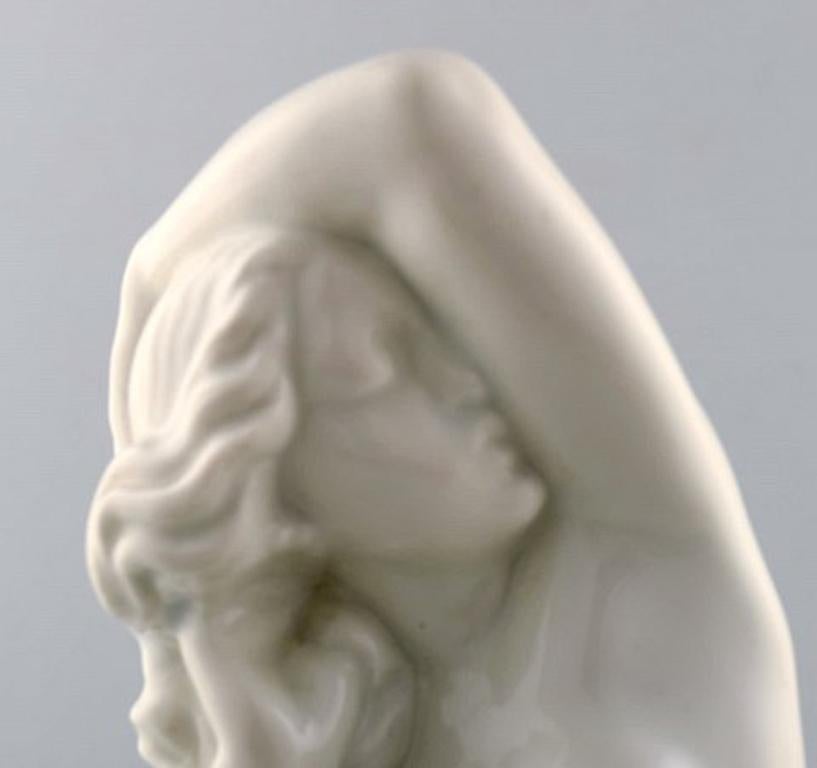Rare Dahl Jensen Figure, Blanc De Chine, Spring, Model Number 1175 In Excellent Condition In København, Copenhagen