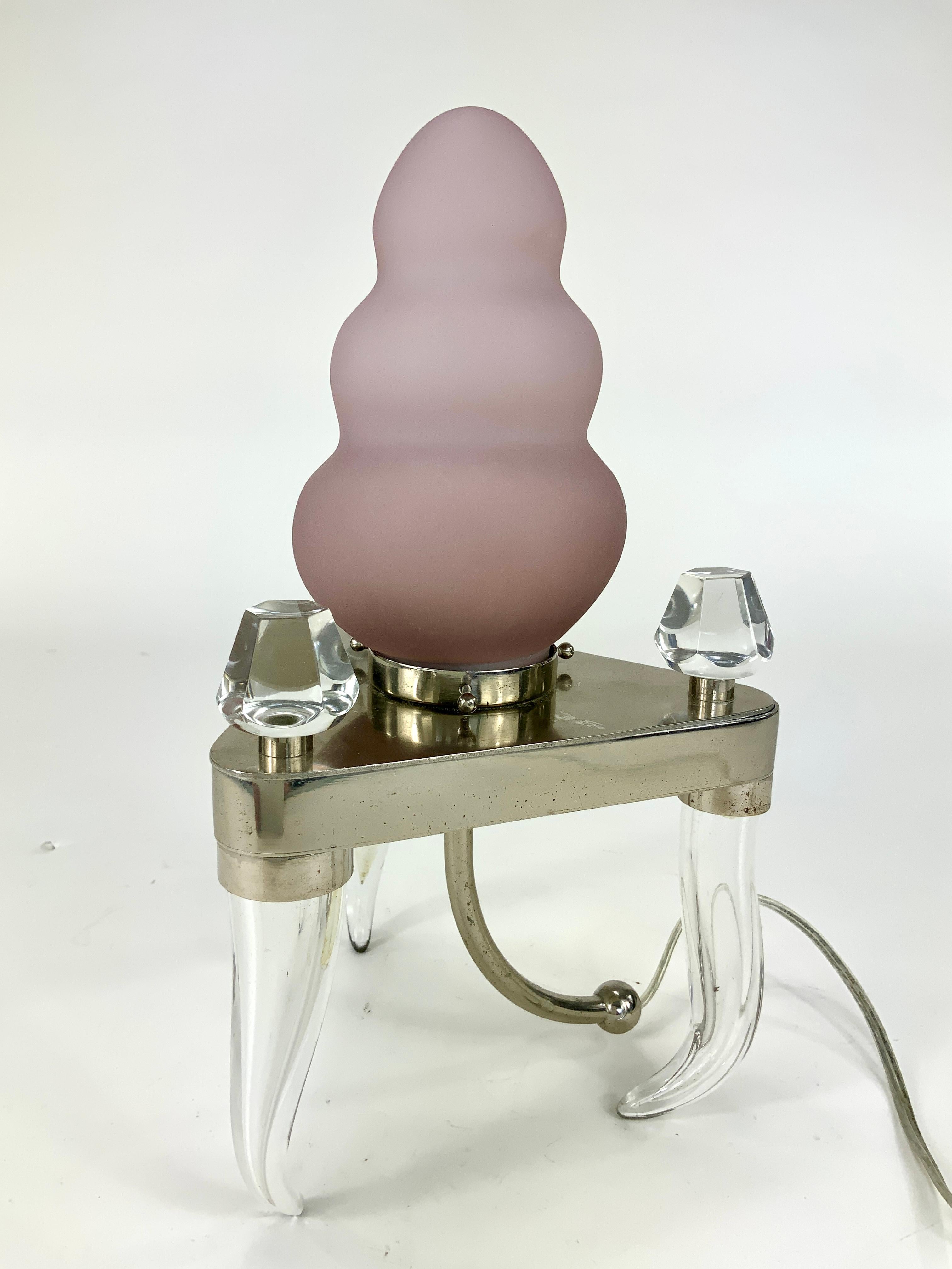 Rare Dan Dailey “Molar” Table Lamp, 1970’s For Sale 4