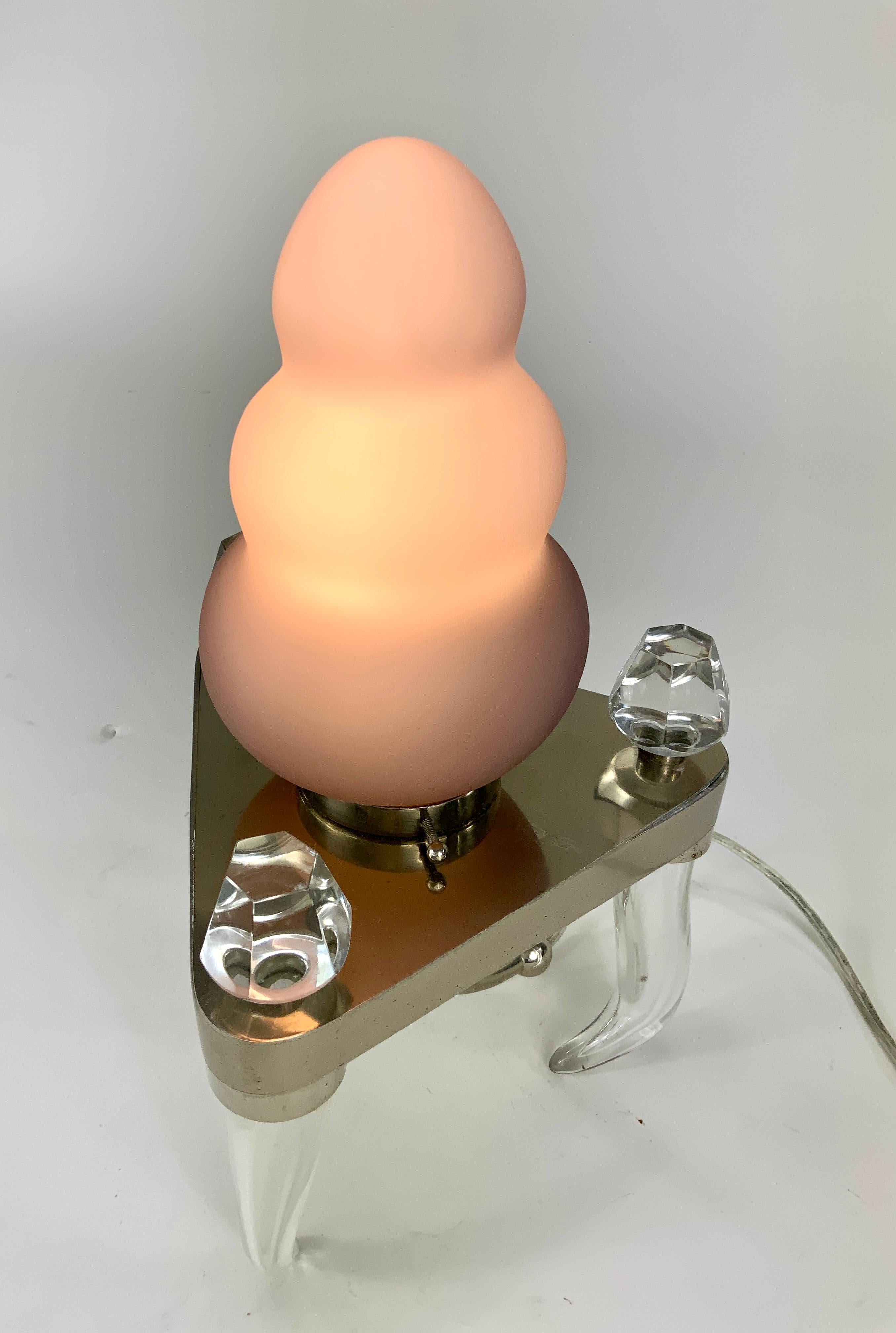 Late 20th Century Rare Dan Dailey “Molar” Table Lamp, 1970’s For Sale
