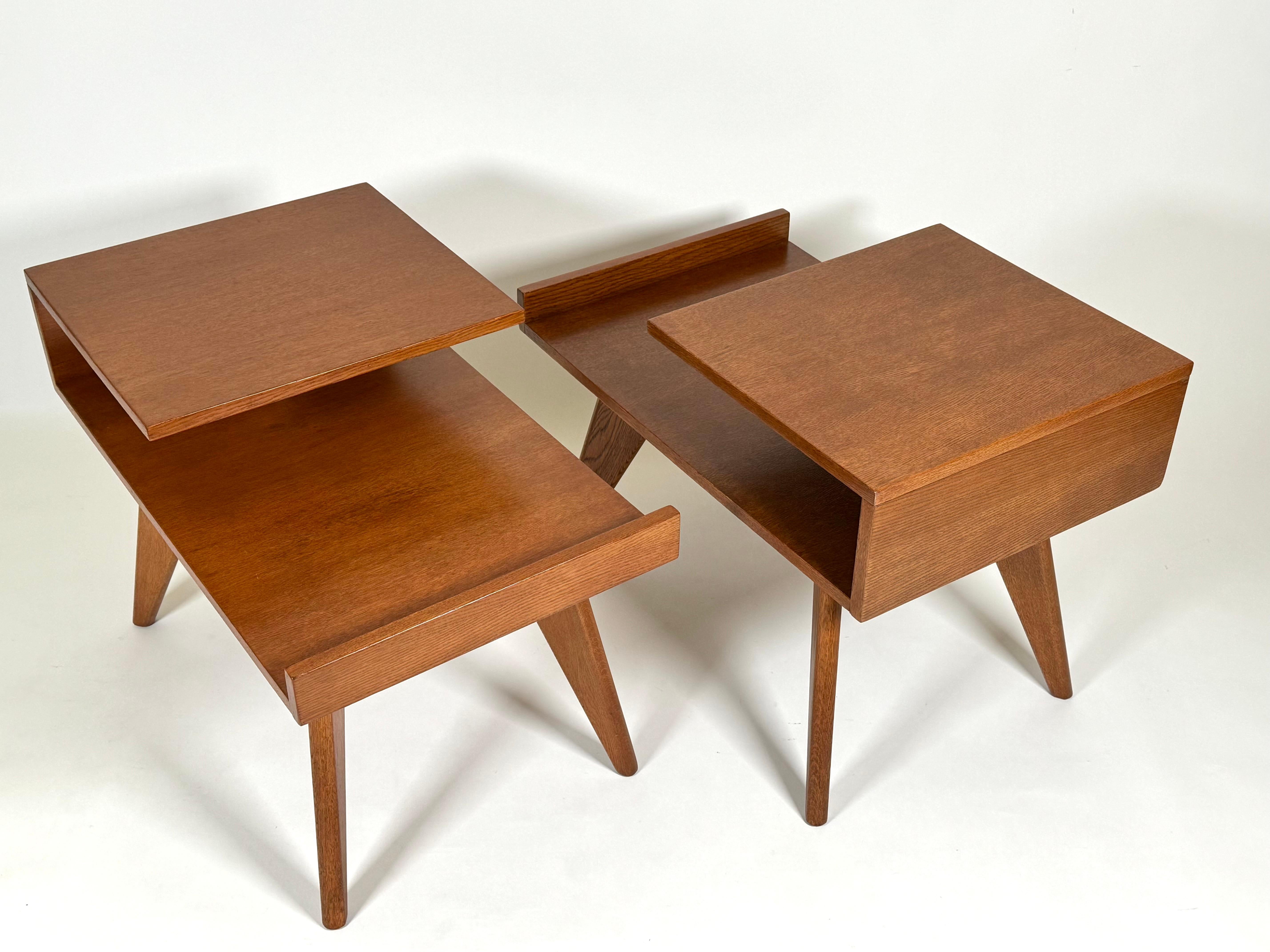 Mid-Century Modern Tables d'appoint rares de Dan Johnson pour Hayden Hall Furniture en vente