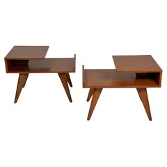 Rare Dan Johnson Side Tables for Hayden Hall Furniture