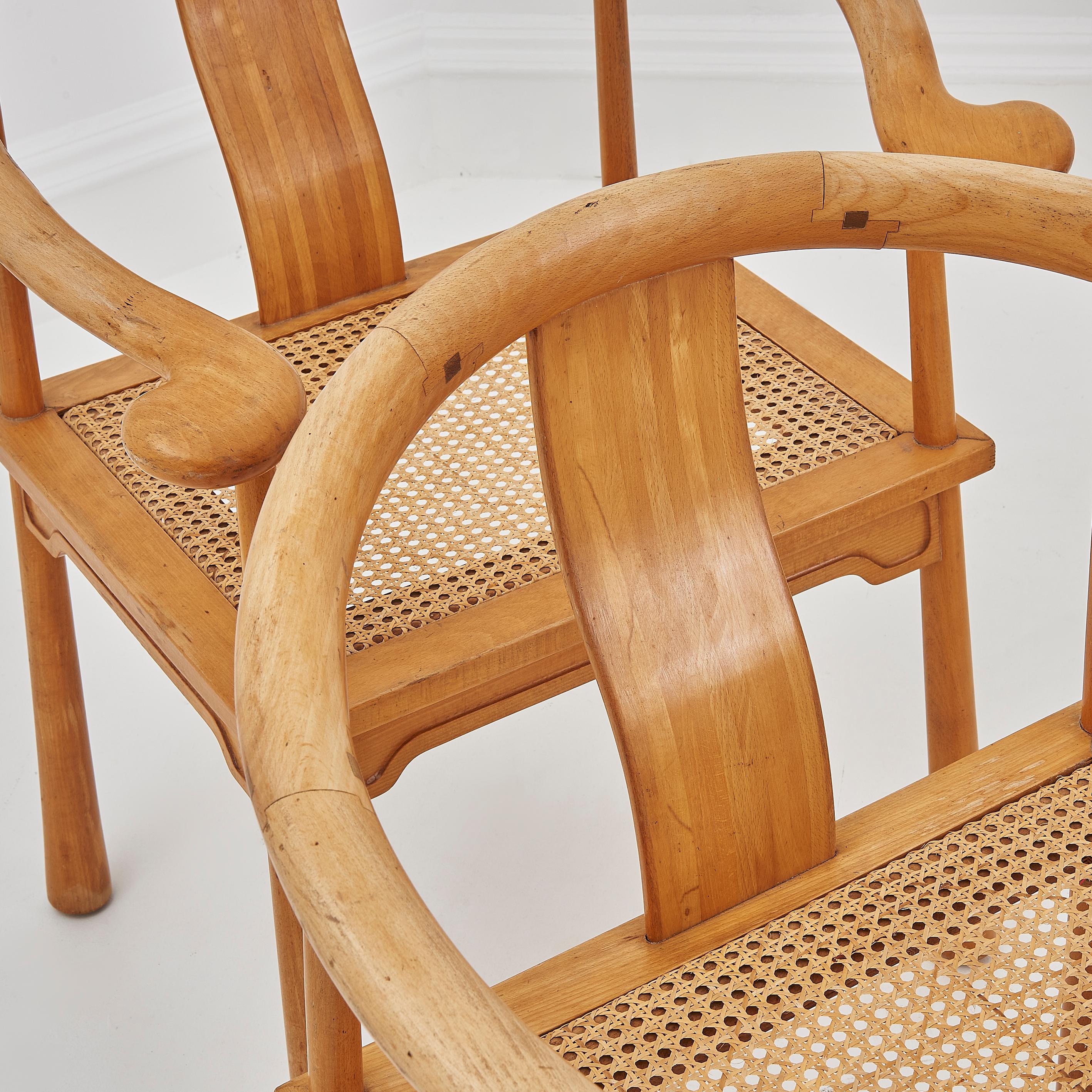 20th Century Rare Danish 1960's Richard Nissen 'Yin & Yang' Dining Chairs