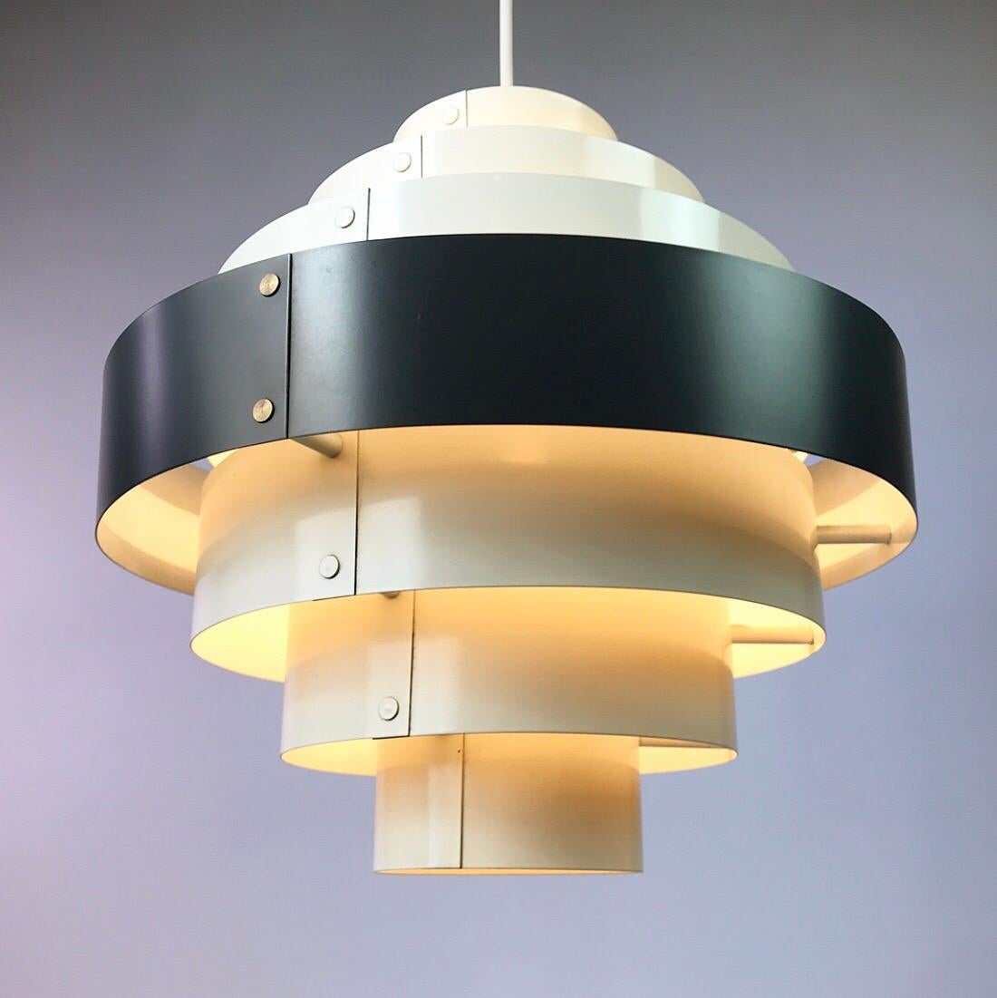 Rare Danish Ceiling Pendant Attributed to Preben Dal, Denmark 1960s In Excellent Condition In Haderslev, DK