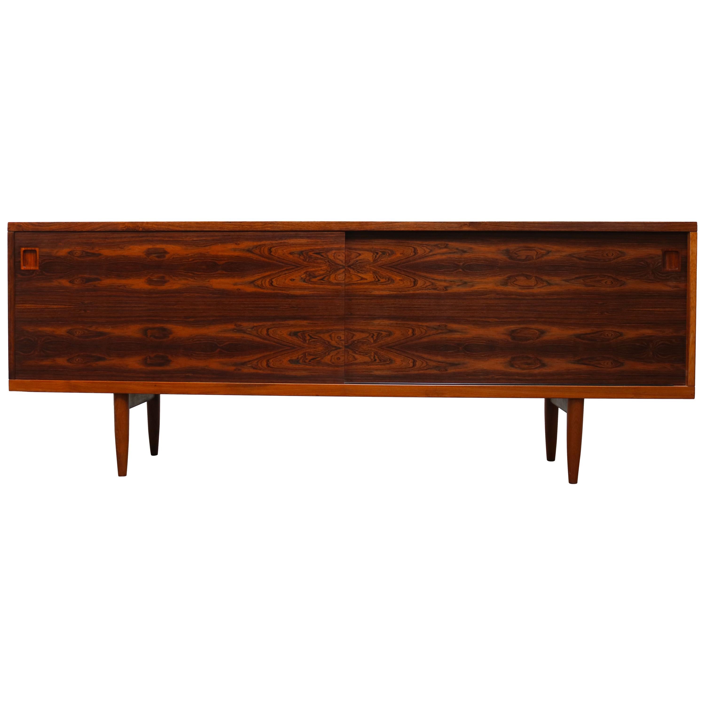 Rare Danish Credenza / Sideboard Model 20 by Niels Otto Moller 1950 Rosewood