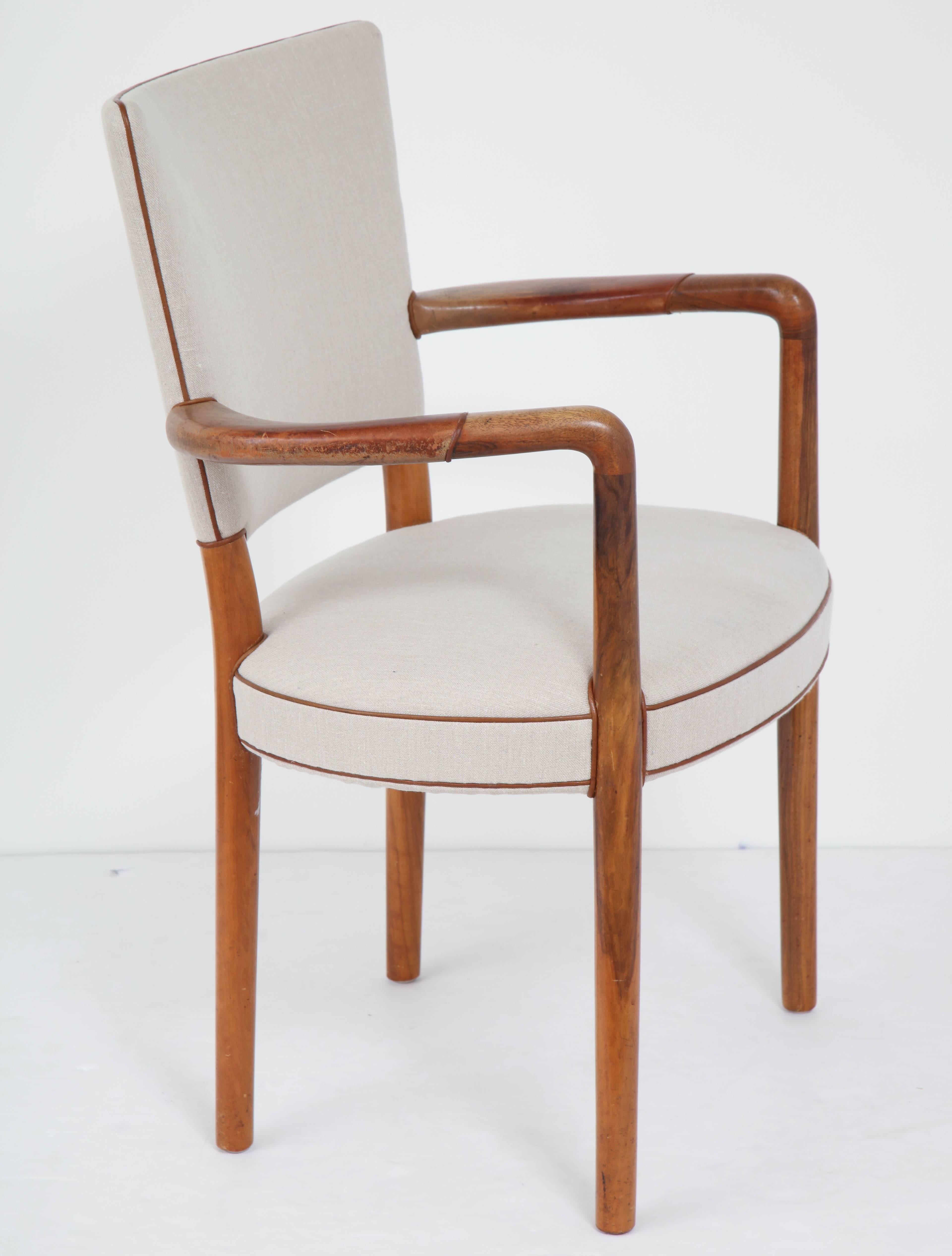 Mid-20th Century Rare Danish Design Chair by Flemming Lassen and Arne Jacobsen, circa 1950s
