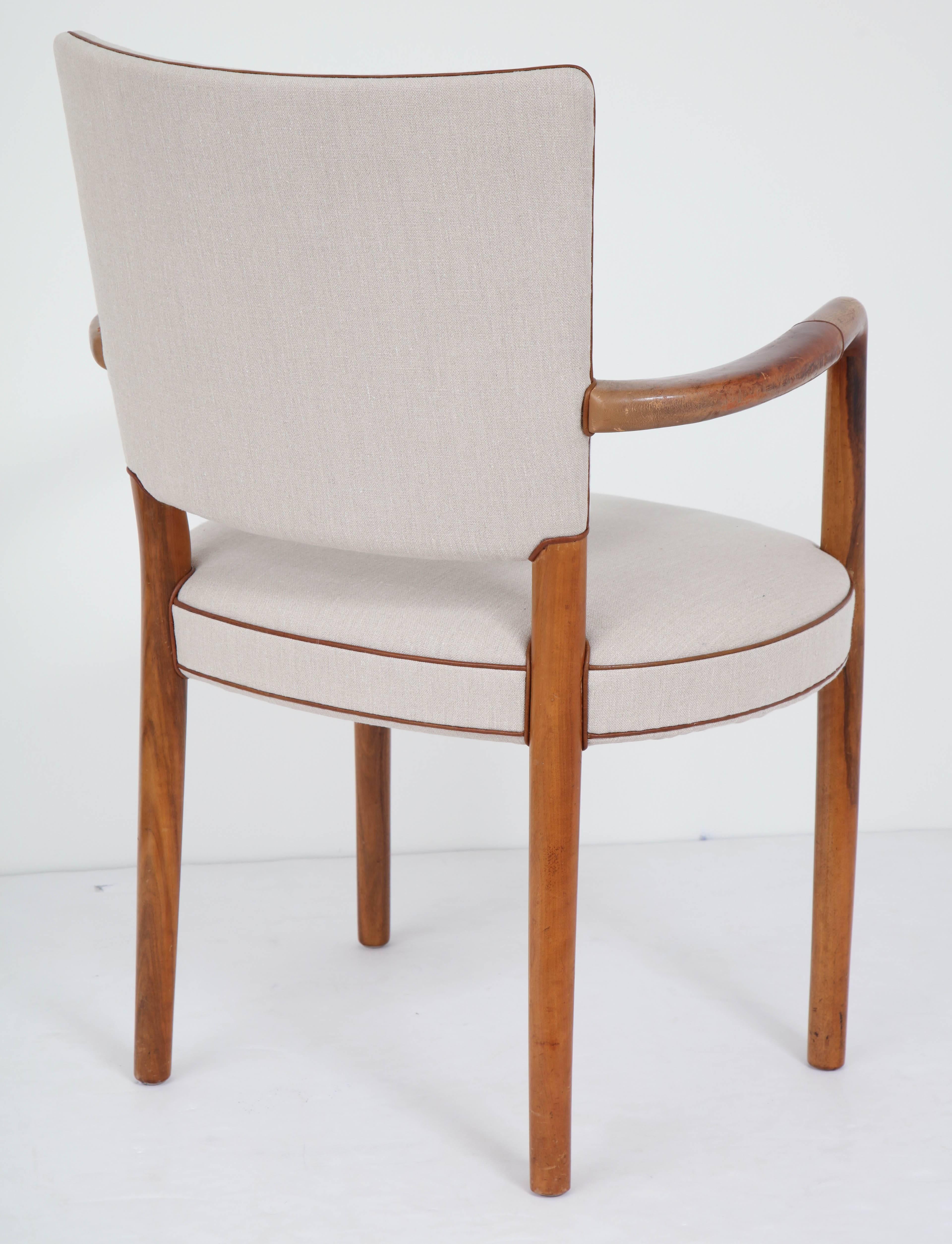 Rare Danish Design Chair by Flemming Lassen and Arne Jacobsen, circa 1950s 3