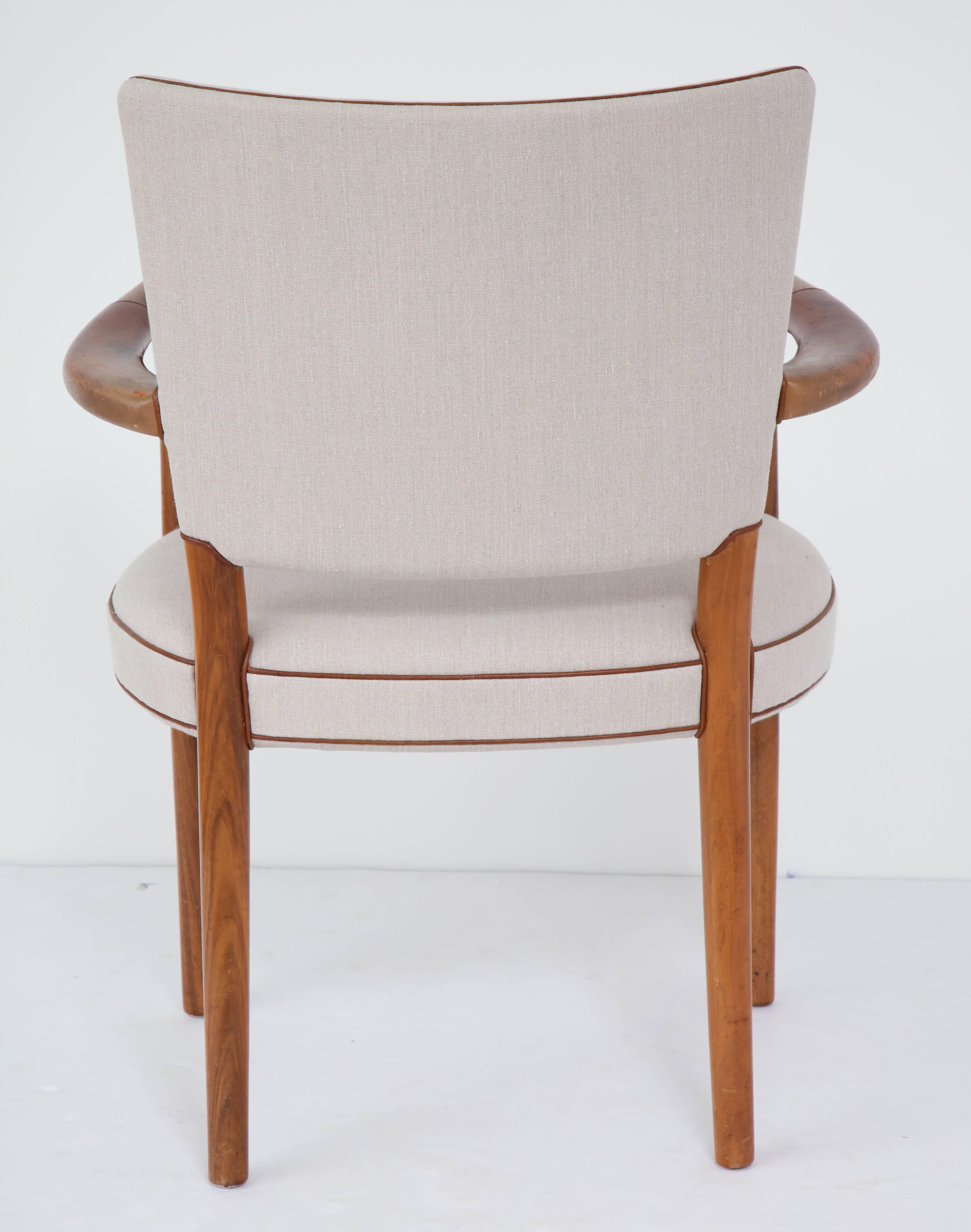 Rare Danish Design Chair by Flemming Lassen and Arne Jacobsen, circa 1950s 4