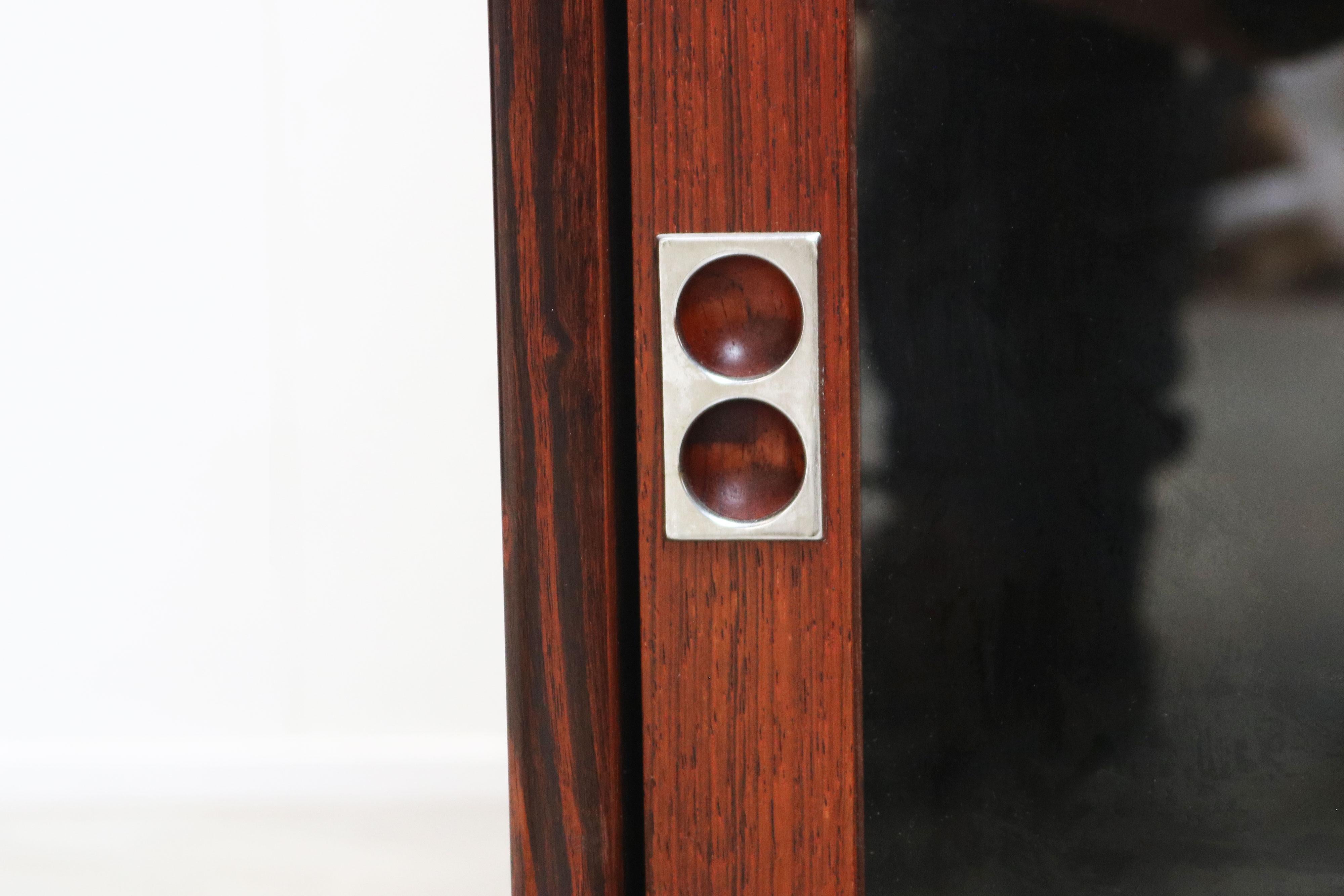 Rare danish design rosewood bookcase by Arne vodder for Sibast furniture 1958 For Sale 4