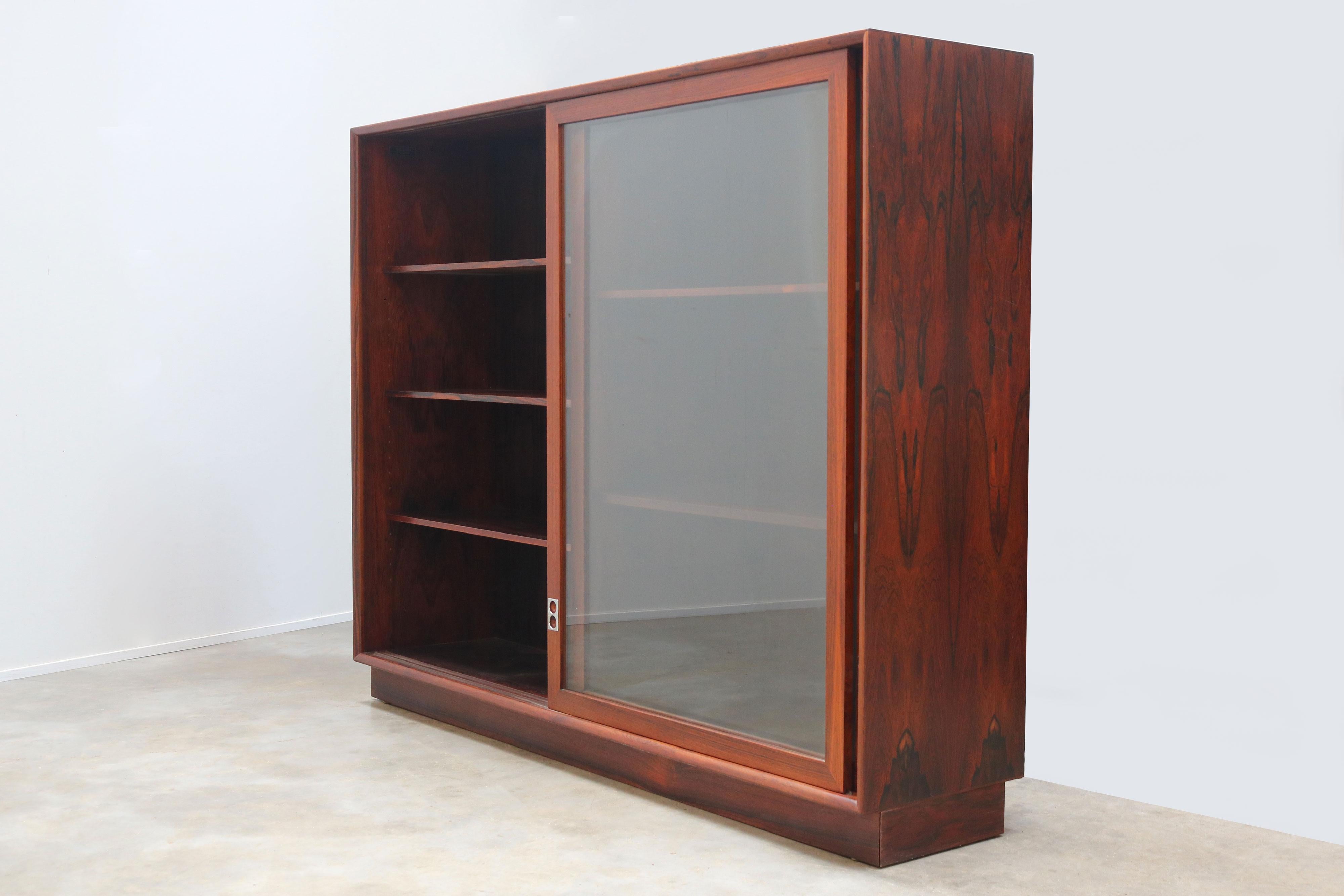 Mid-Century Modern Rare danish design rosewood bookcase by Arne vodder for Sibast furniture 1958 For Sale