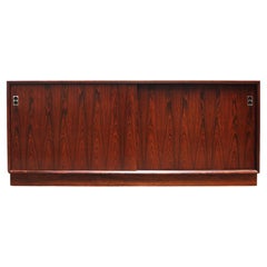 Rare Danish design sideboard by Arne Vodder for Sibast furniture 1958 Rosewood