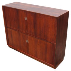 Buffet danois rare avec portes en forme de tambour d'Arne Vodder pour Sibast 1958
