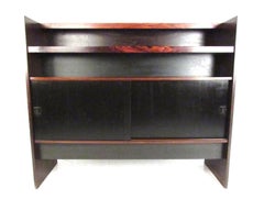 Rare Danish Freestanding Rosewood Bar by Niels Erik Glasdam Jensen