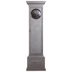 Rare Danish Grandfather Clock, Signed by the Famous Urban Jørgensen
