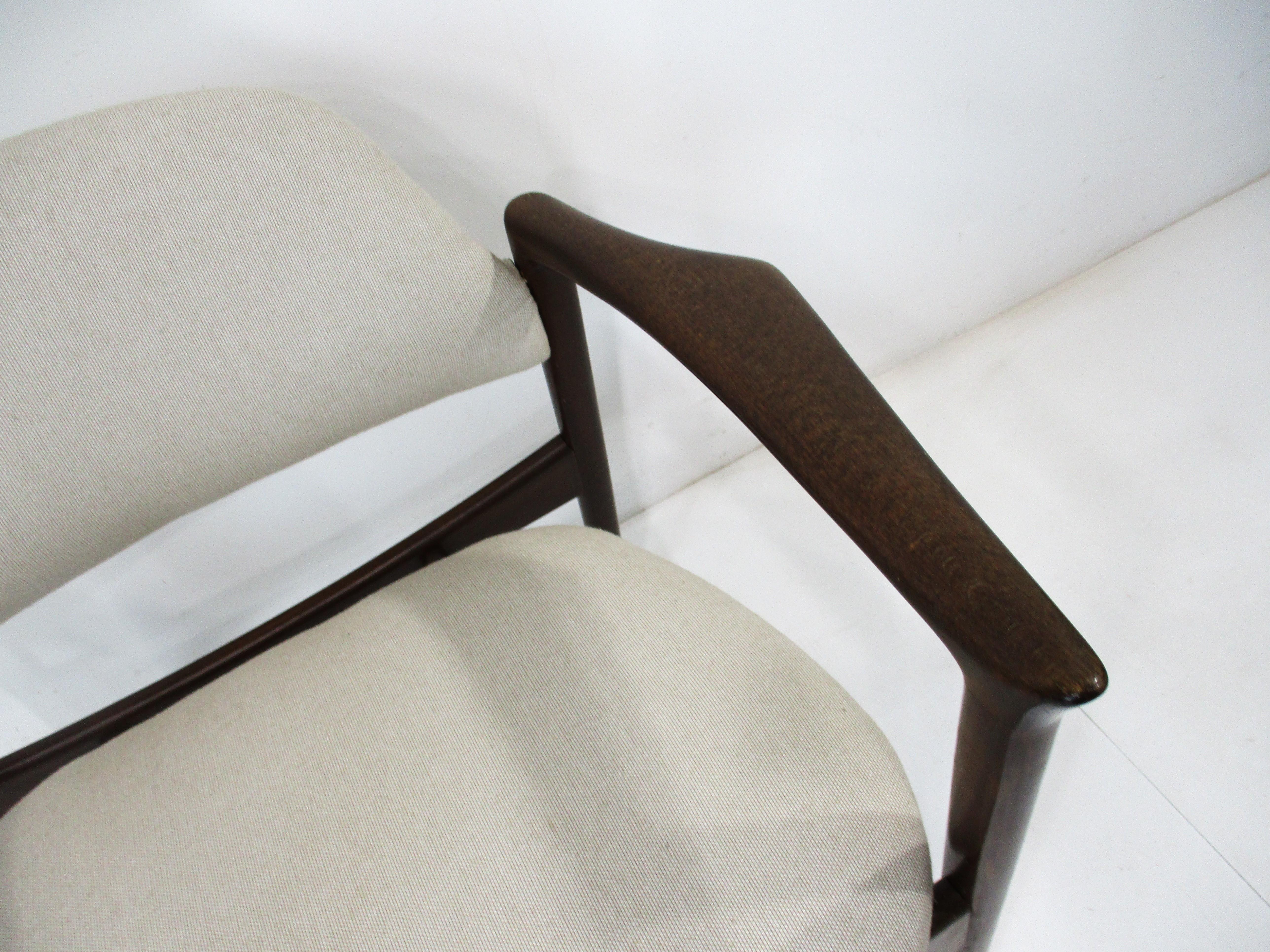 Rare chaise longue danoise IB Kofod Larsen pour Selig Denmark (A) en vente 3