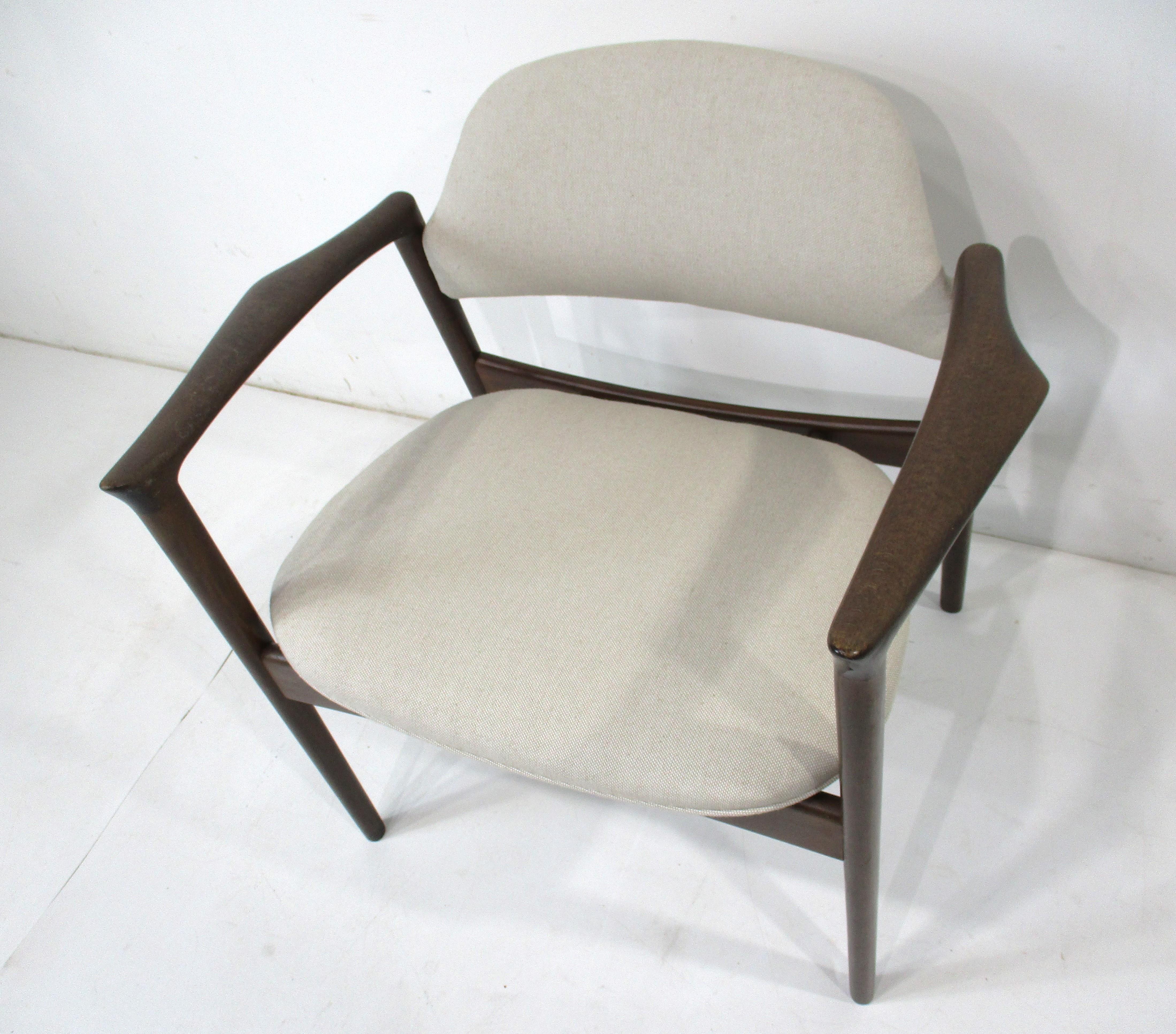 Rare chaise longue danoise IB Kofod Larsen pour Selig Denmark (A) en vente 2
