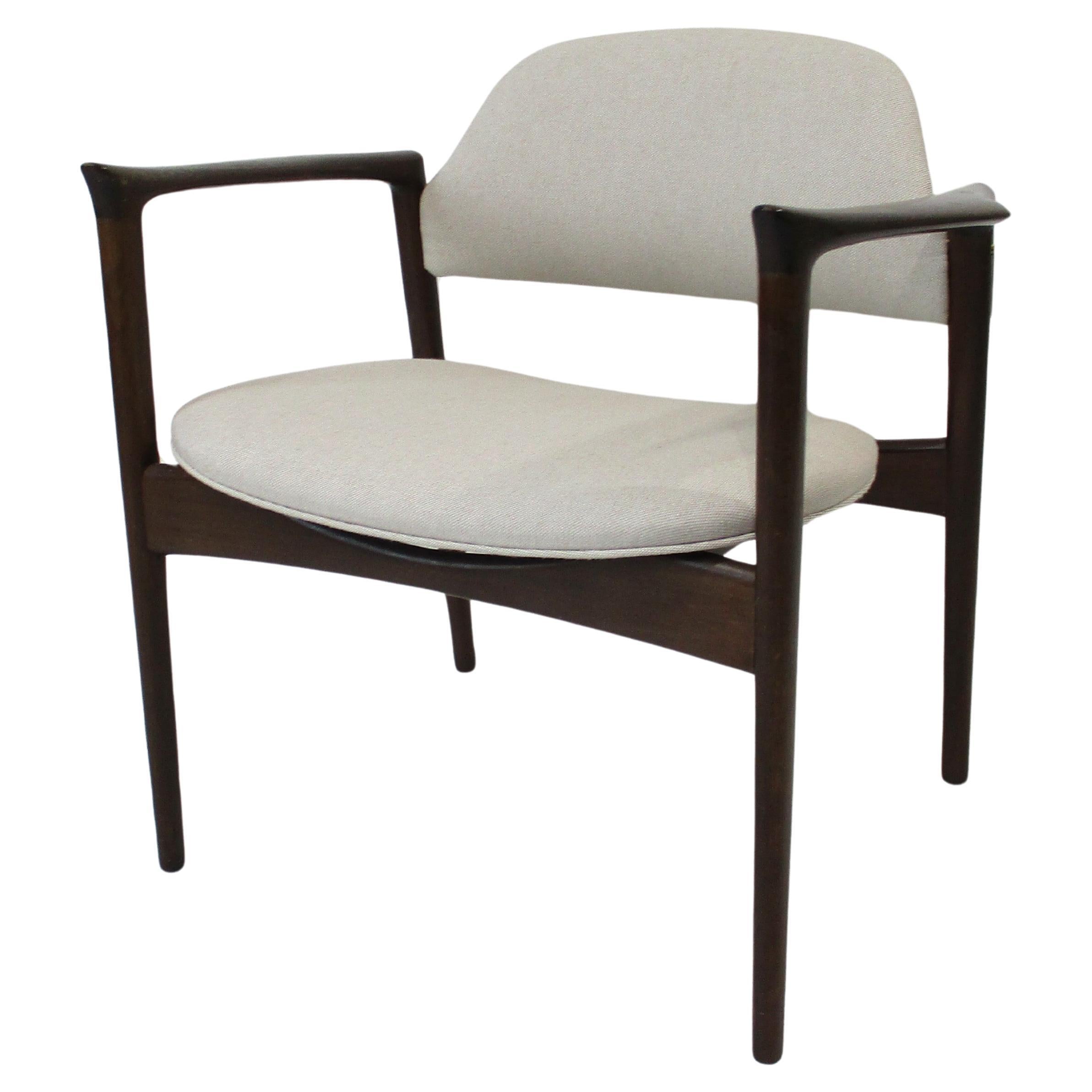 Rare IB Kofod Larsen Danish Lounge Chair for Selig Denmark (A)