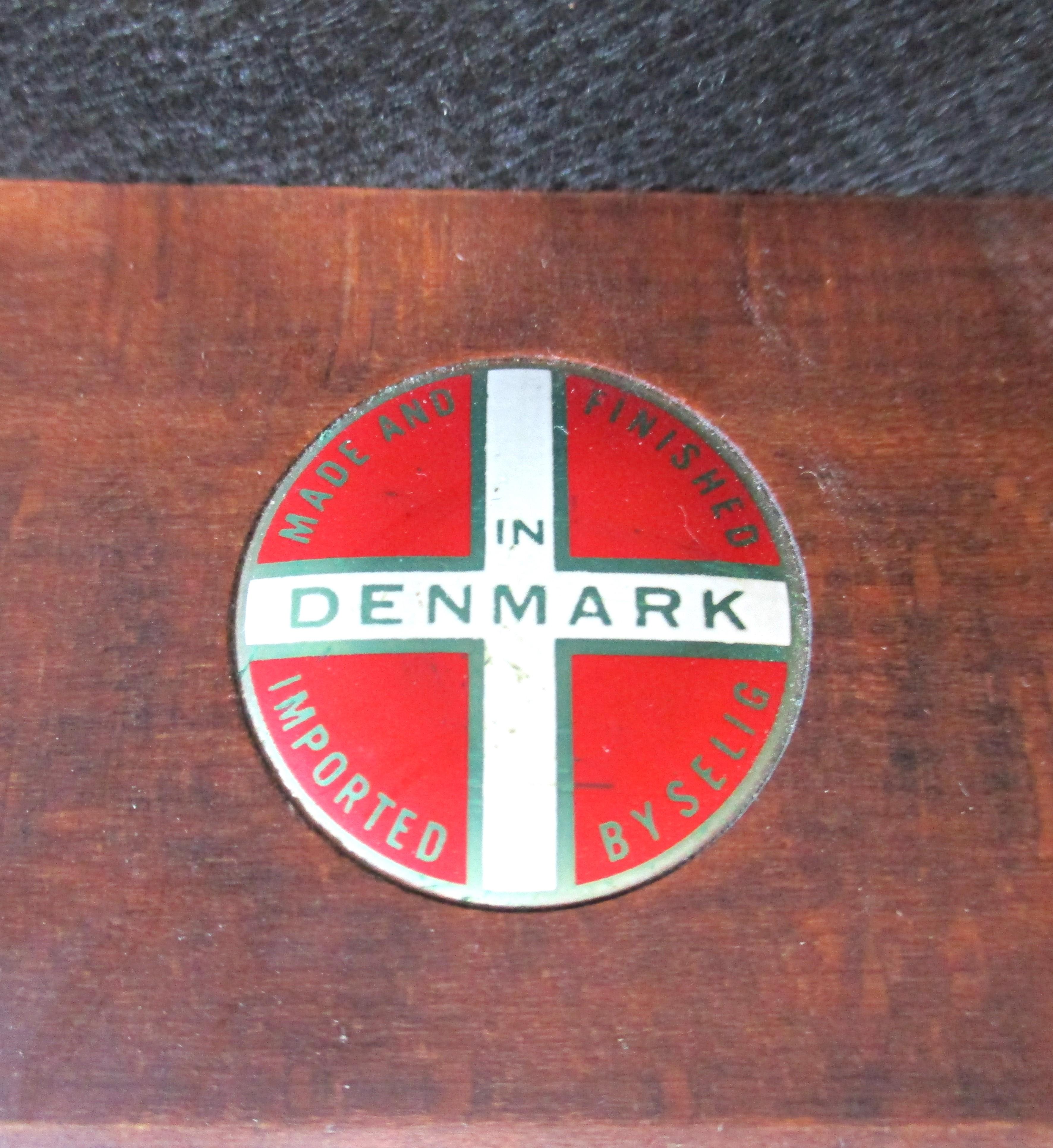 Seltener dänischer IB Kofod Larsen-Loungesessel für Selig Dänemark (B) im Angebot 5