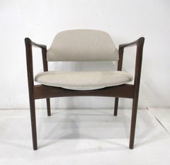 Rare IB Kofod Larsen Danish Lounge Chair for Selig Denmark (B)