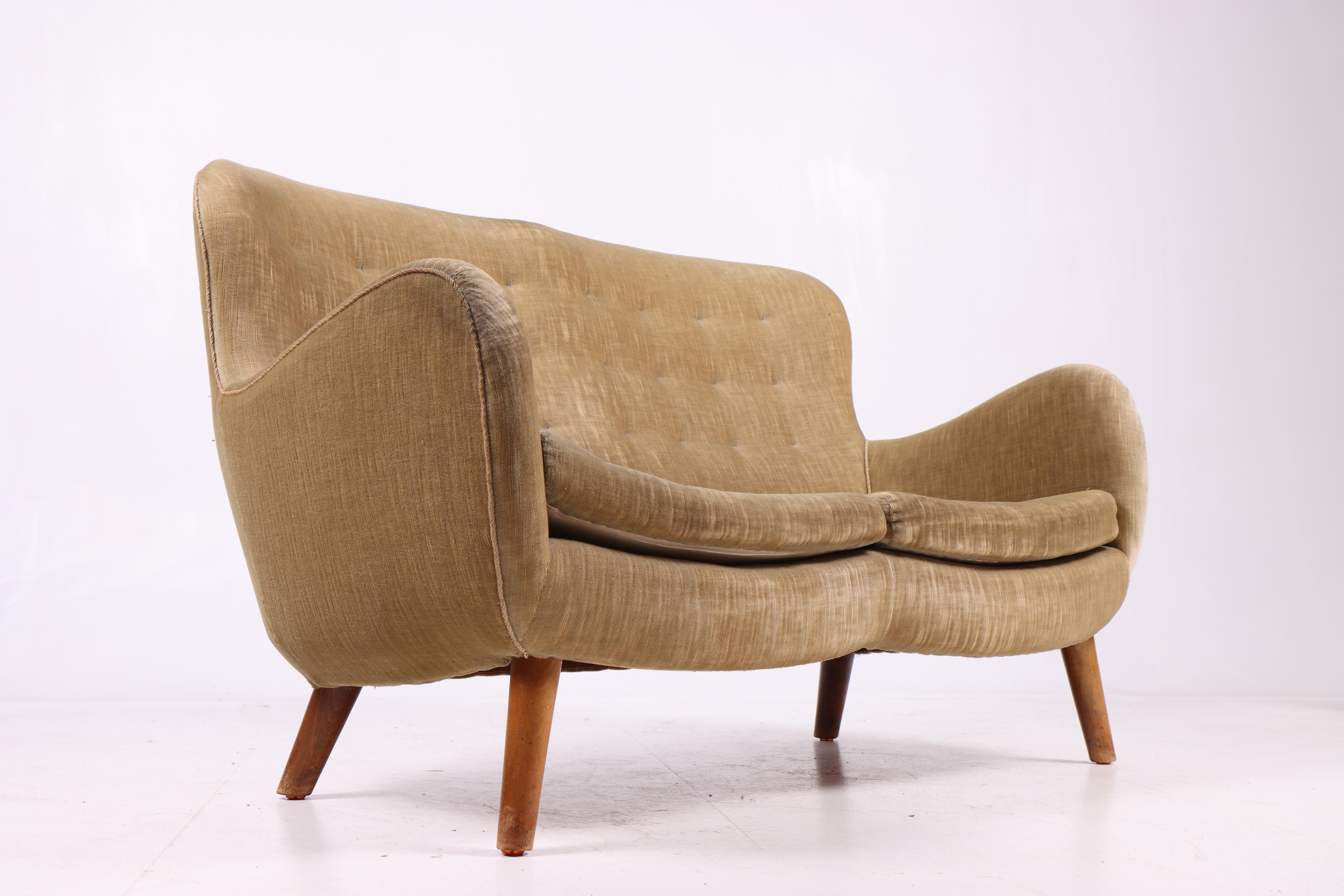Seltenes dänisches Mid-Century-Sofa, 1940er Jahre (Dänisch) im Angebot