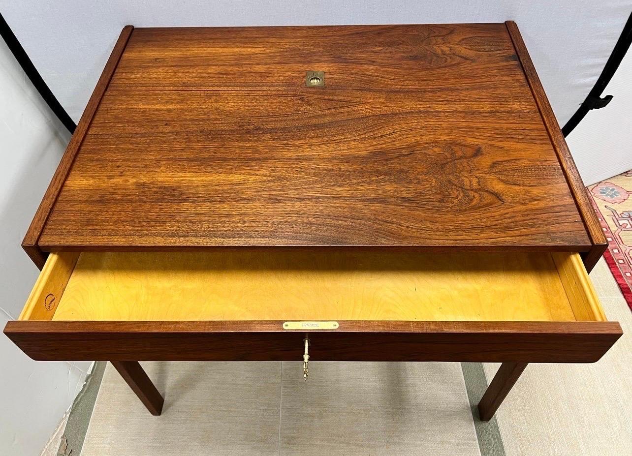 Late 20th Century Rare Danish Modern Arne Wahl Iversen Vanity Desk