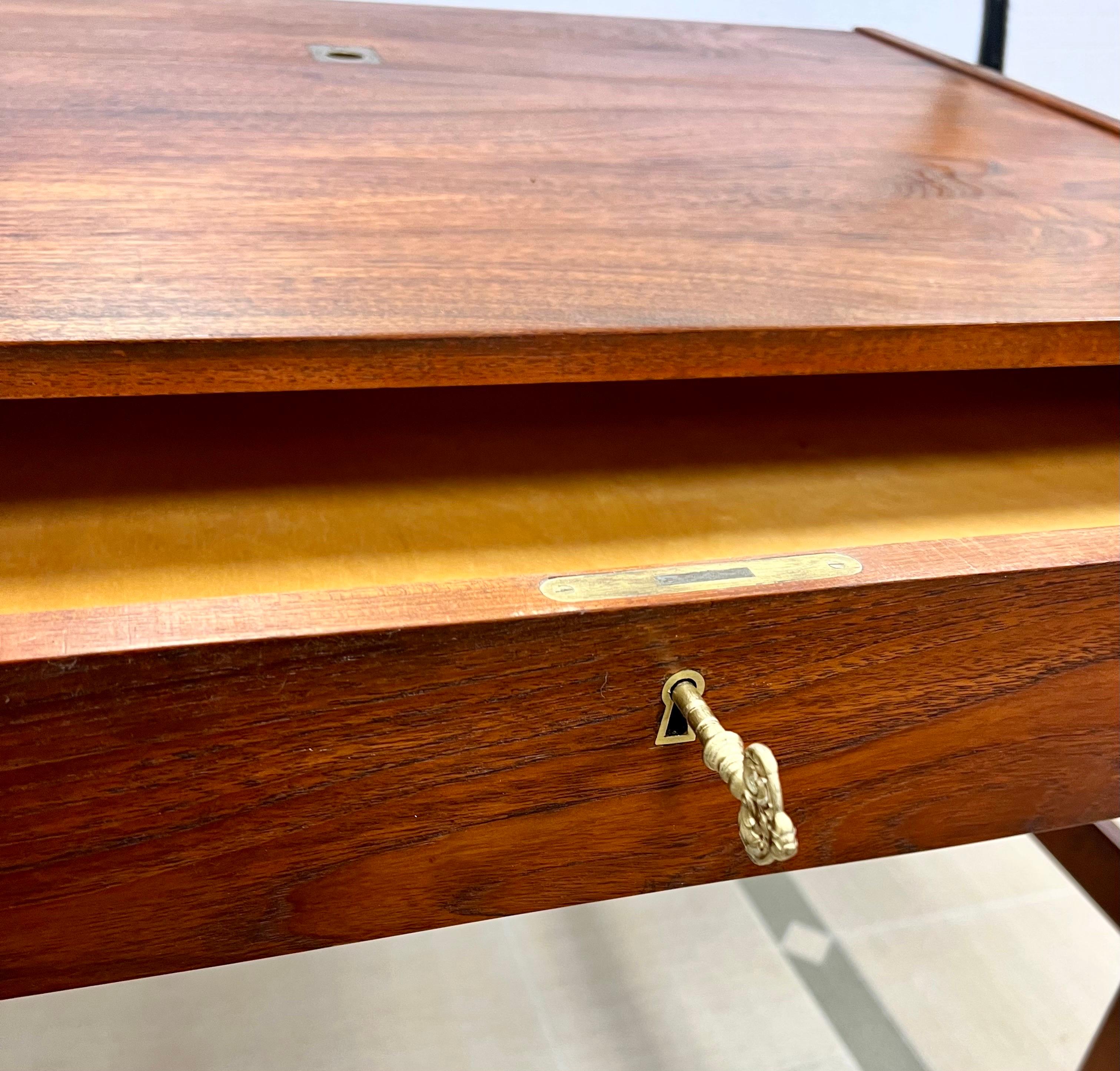 Rosewood Rare Danish Modern Arne Wahl Iversen Vanity Desk