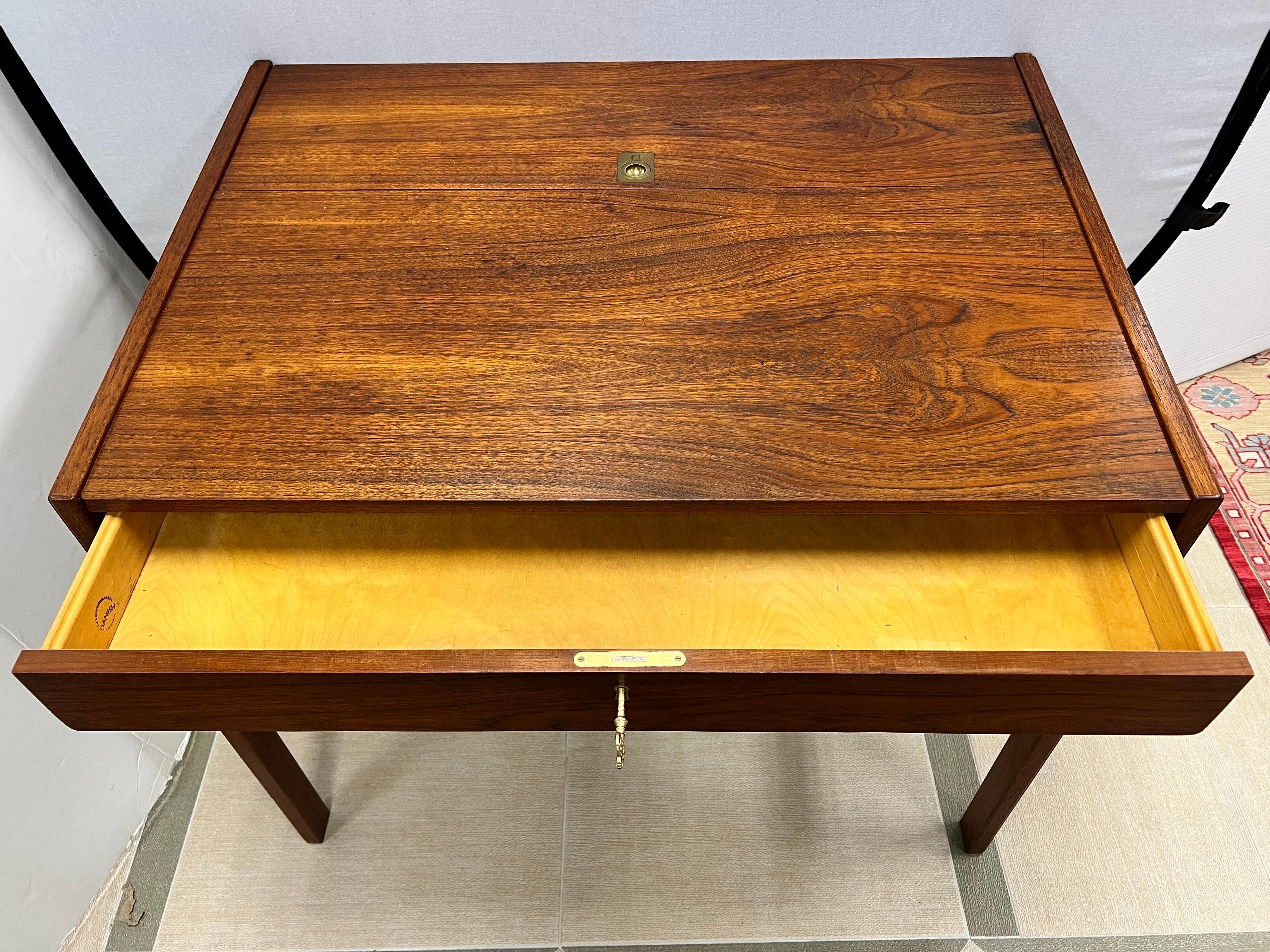 Rare Danish Modern Arne Wahl Iversen Vanity Desk 2