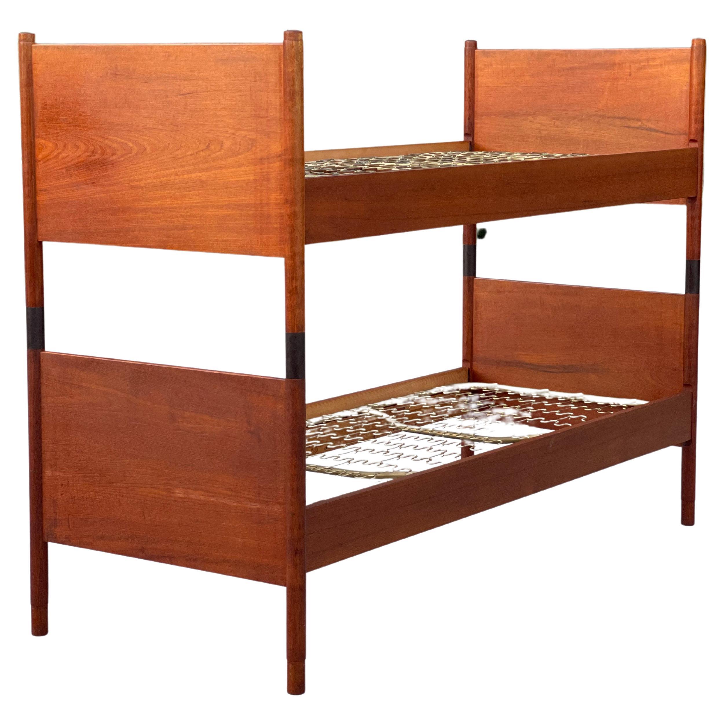 Danish Modern Bunk Beds by Borge Mogensen in Teak For Sale