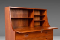 Rare Danish Modern Secretary Desk by Vitré in Teak, Denmark, c. 1970s