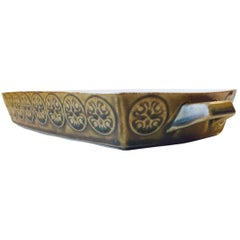 Rare Danish Ovenproof Pottery Dish by Jens Harald Quistgaard, Kronjyden, 1950s