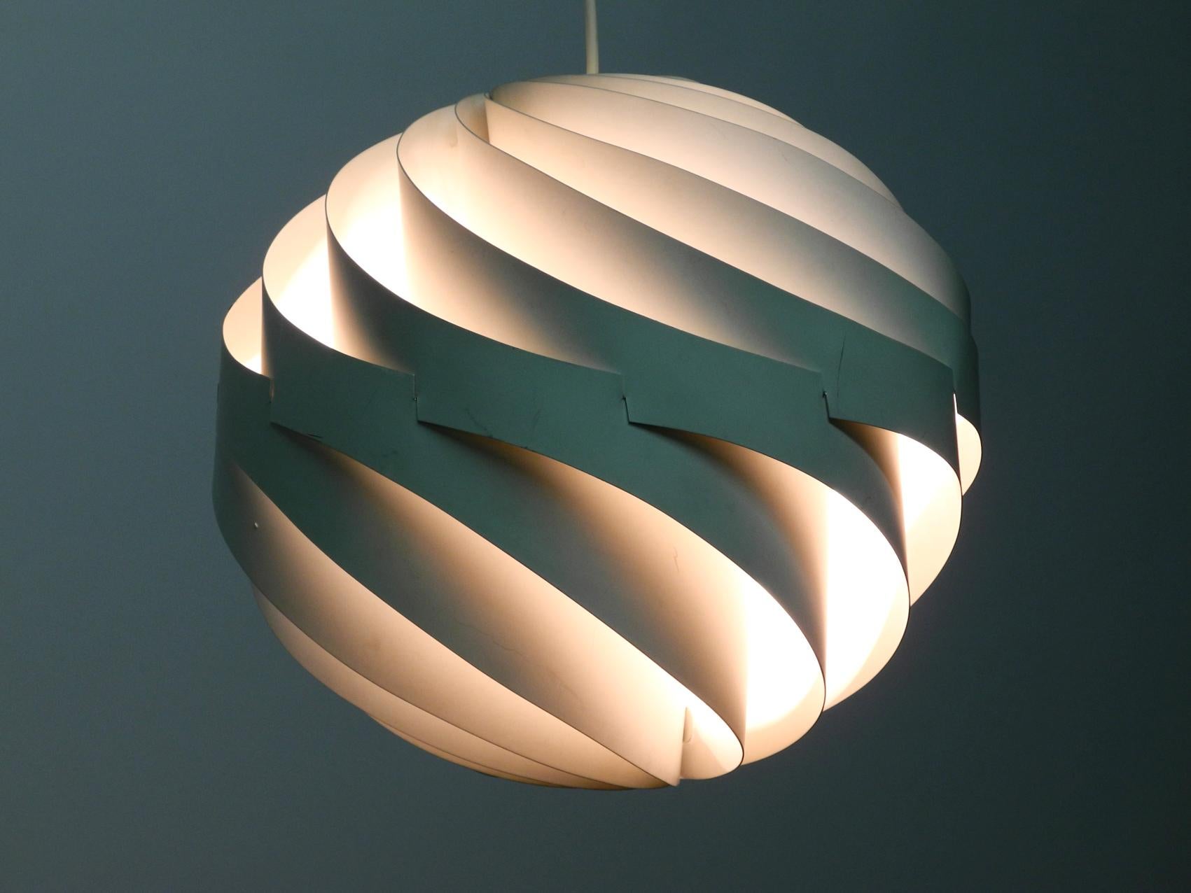 Rare Danish Pendant Lamp Turbo by Louis Weisdorf 1965 for Lyfa 1