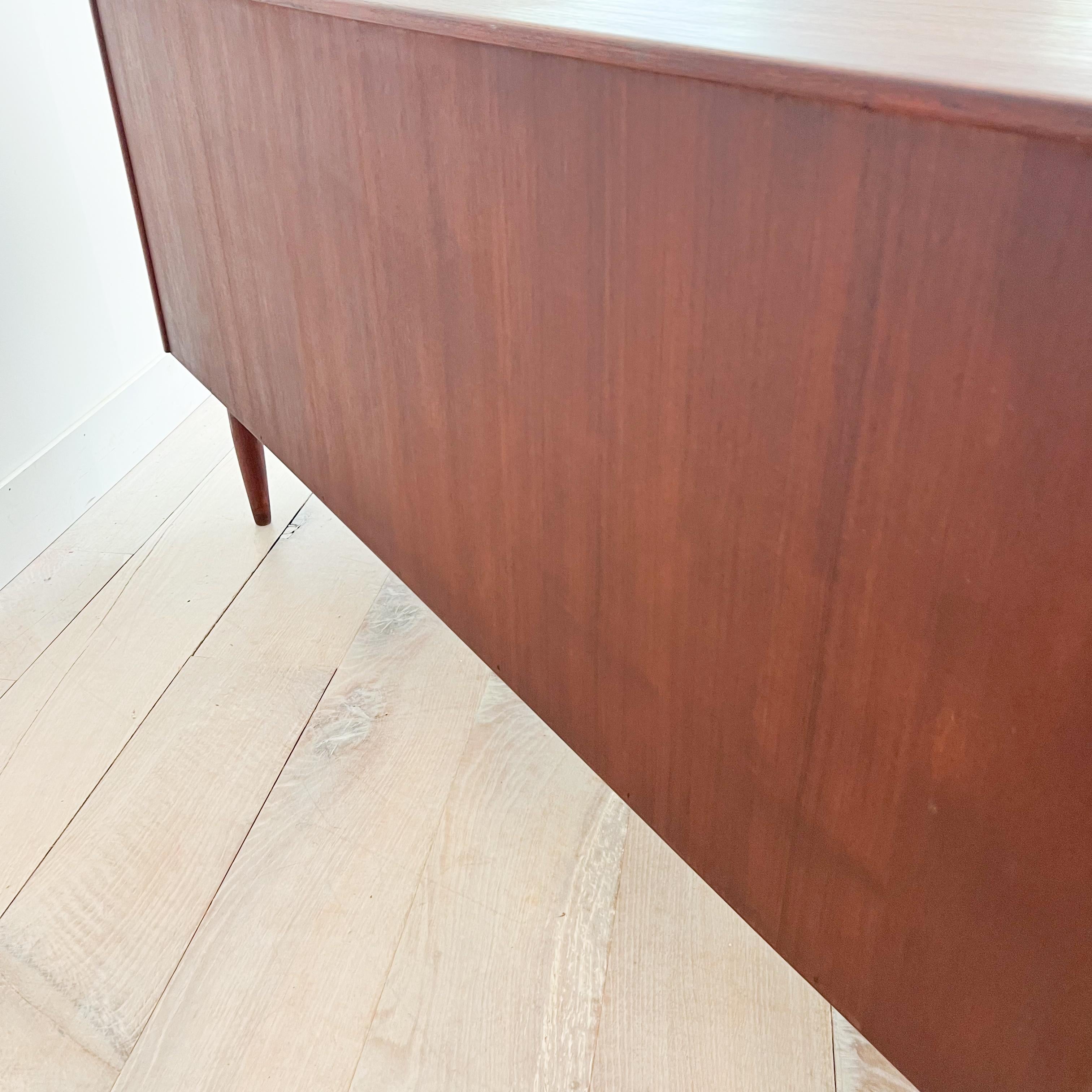 Rare Danish Solid Teak Credenza/Sideboard by Johannes Aasbjerg 6