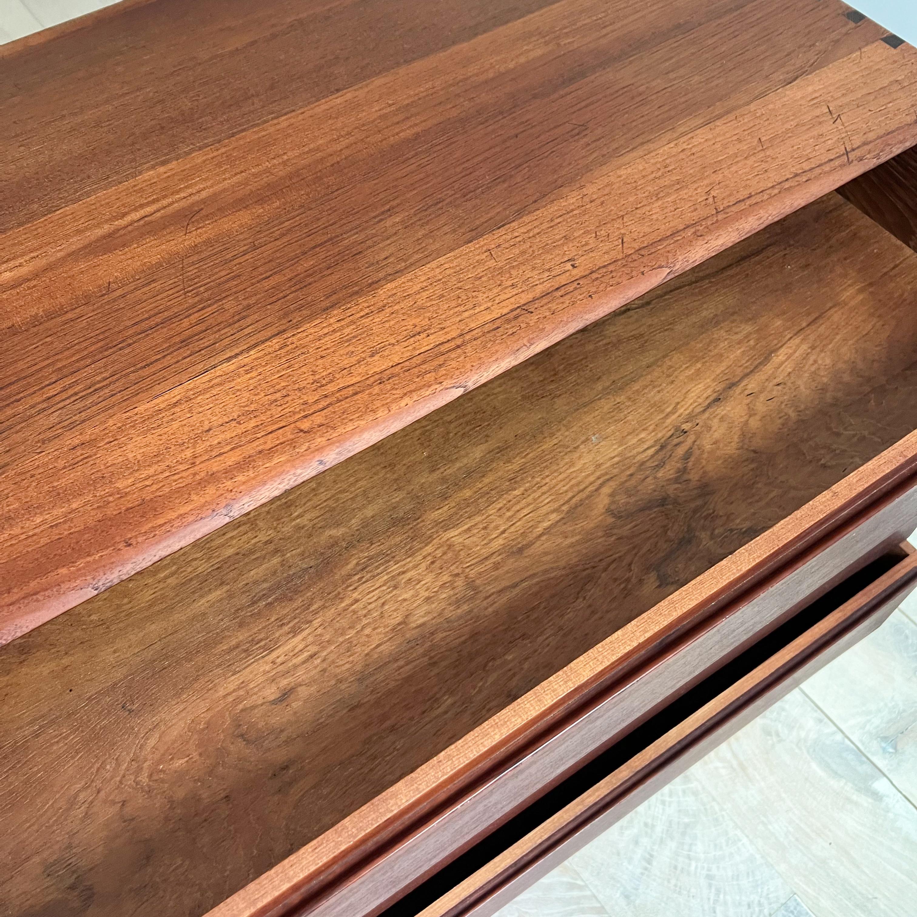 Rare Danish Solid Teak Dresser by Johannes Aasbjerg (B) 13