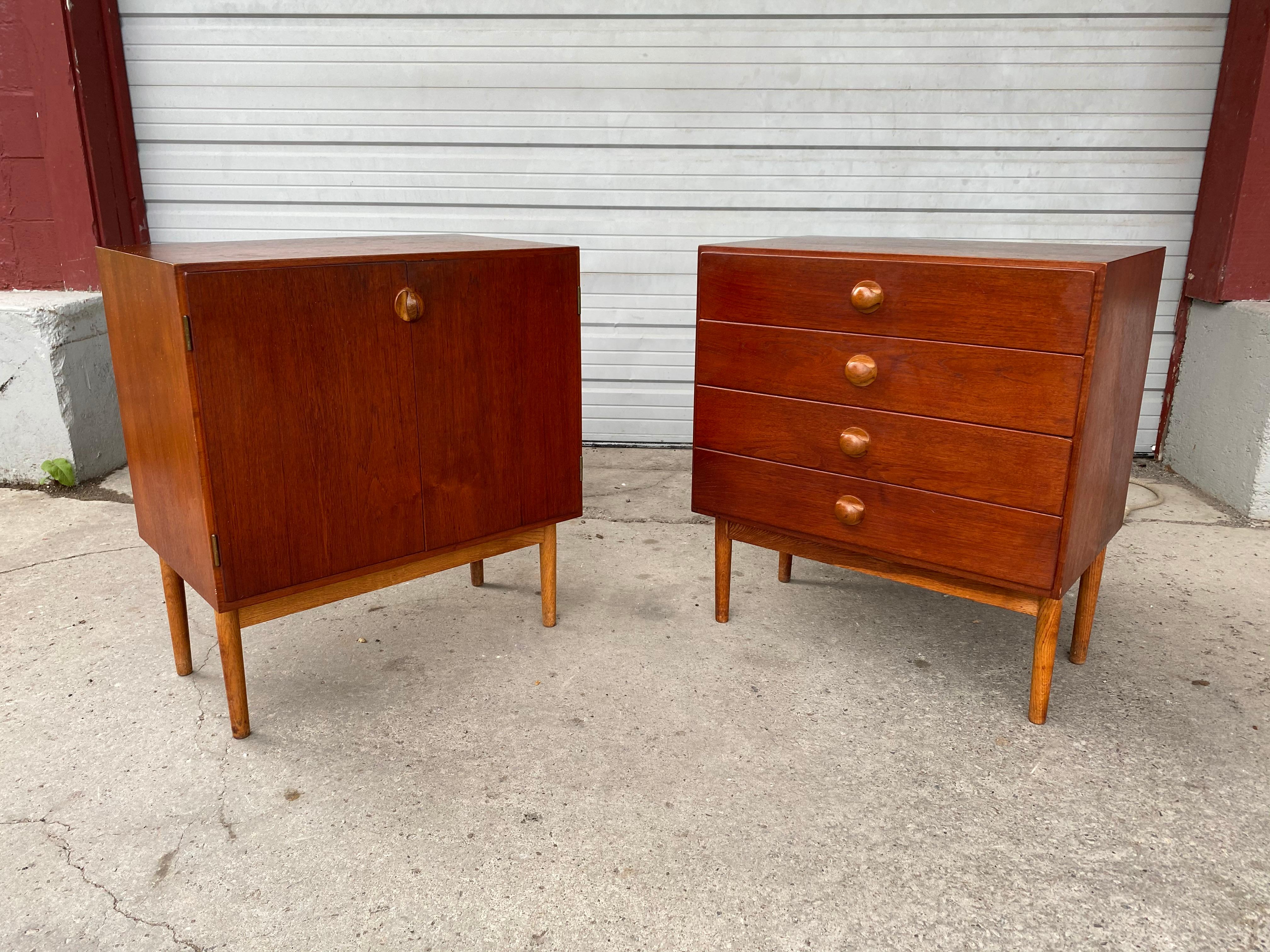 Rare Danish Teak Chest and Cabinet by Vilhelm Wohlert, Naestved Furniture, 1958 5