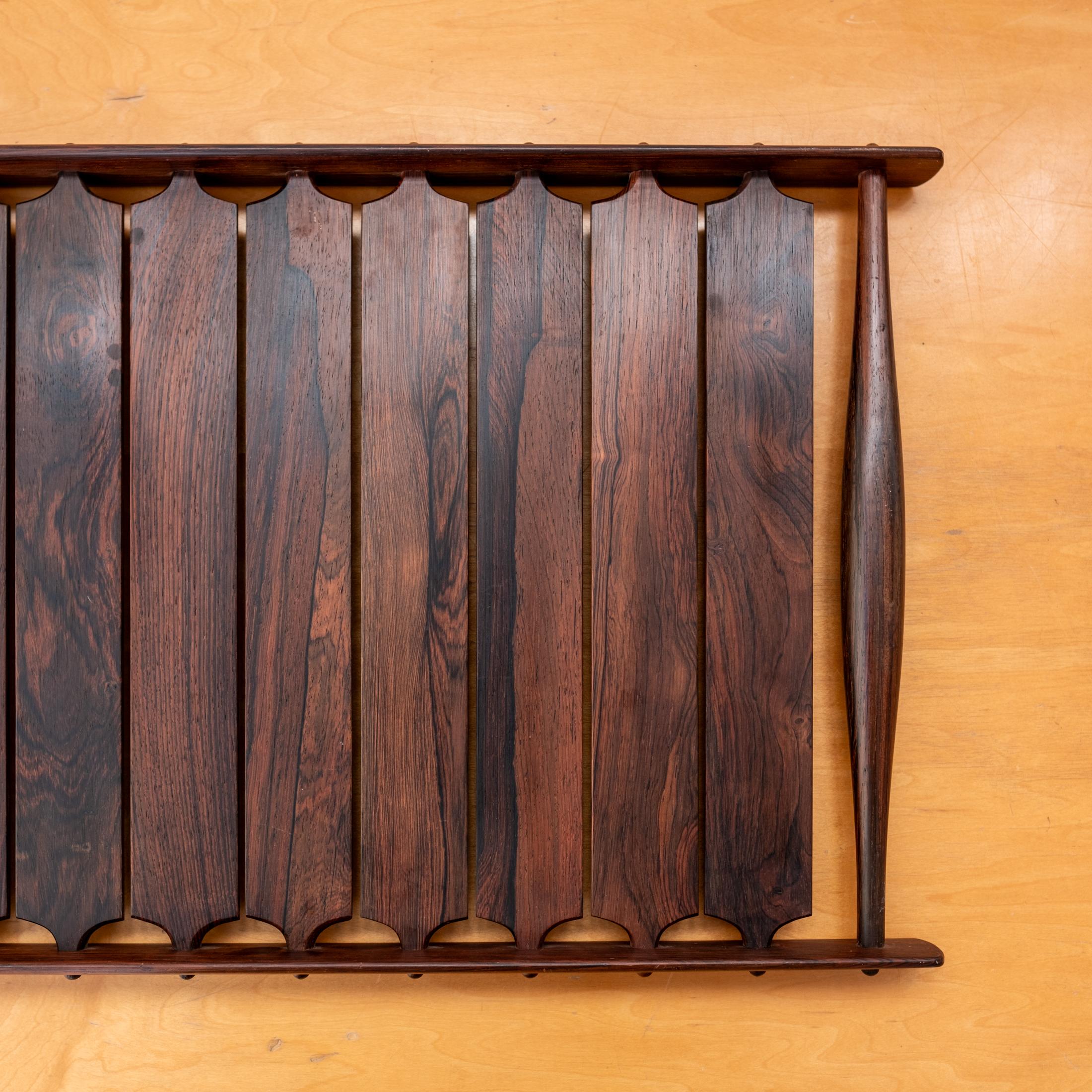 Rare Dansk Rare Woods Palisander Rosewood Tray by Jens Quistgaard 4