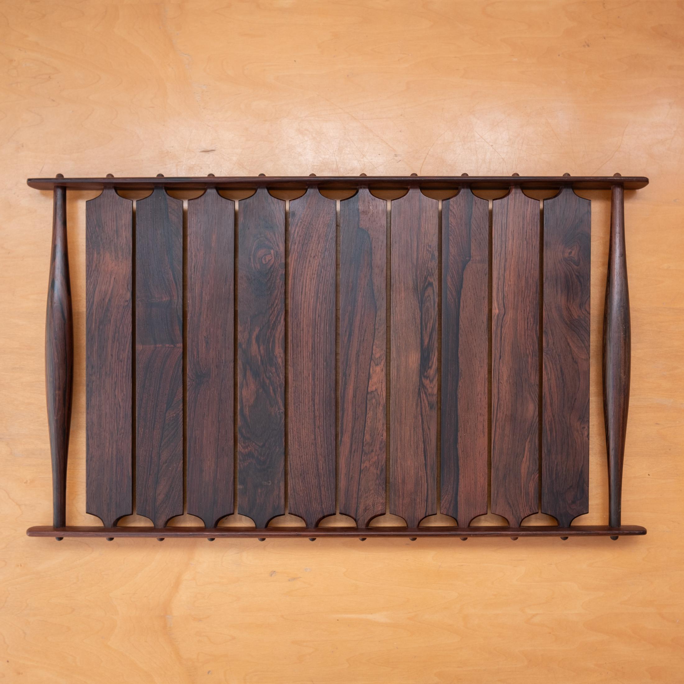Rare Dansk Rare Woods Palisander Rosewood Tray by Jens Quistgaard 9