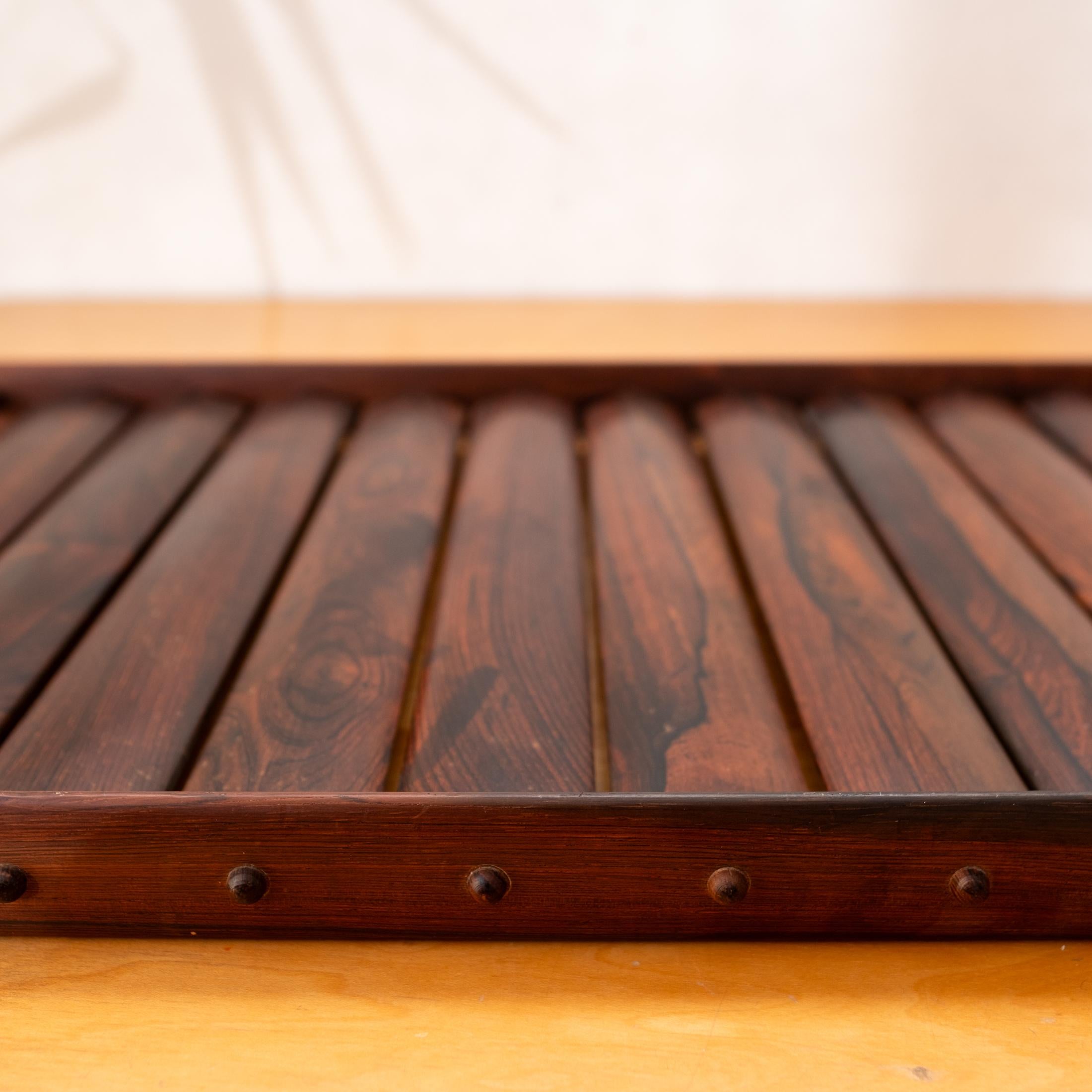 Rare Dansk Rare Woods Palisander Rosewood Tray by Jens Quistgaard 3