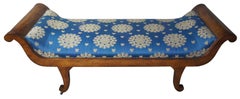 Darryl Carter Garden & Guns G&G Sleigh Daybed Chaise Lounge Scalamandre Fabric