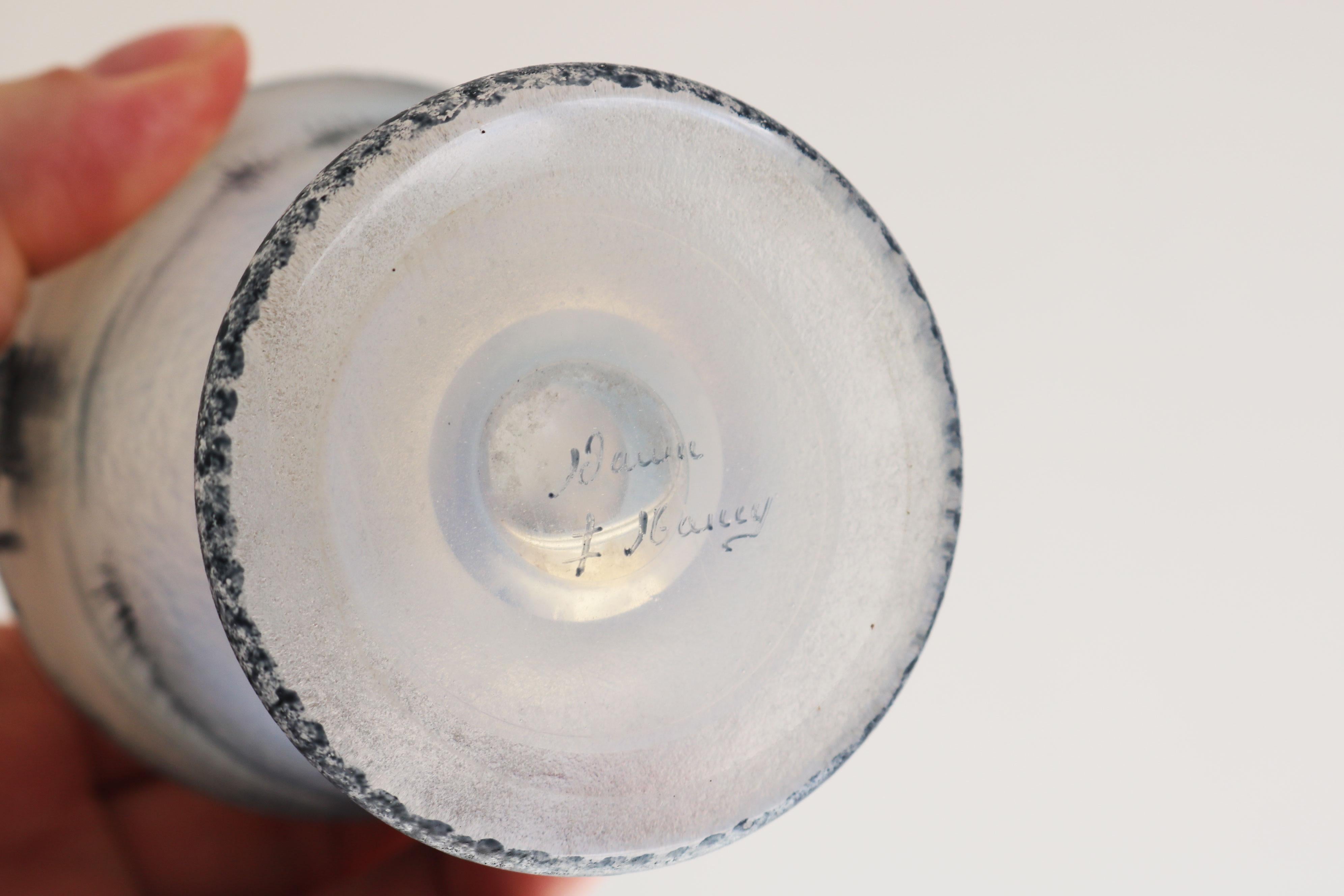 Raro vaso Daum Nancy 