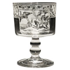 Rare Davenport Patent Goblet