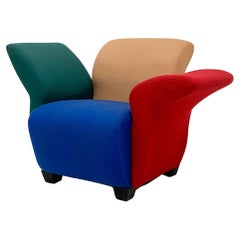 Used Rare David Burry Postmodern Lounge Chair, Montreal, 1980's