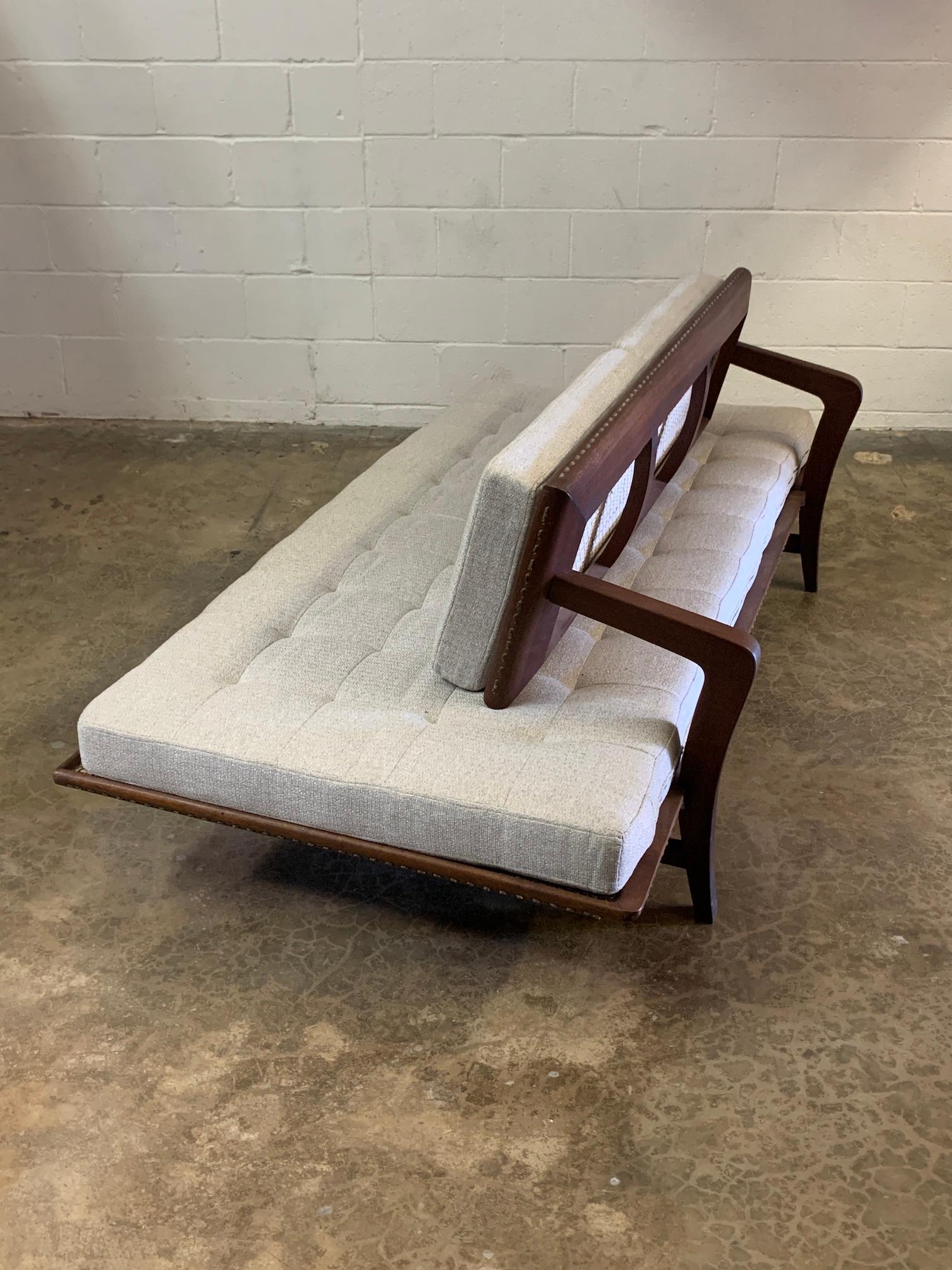 Mid-20th Century Rare Daybed by Charles Allen for Regil de Yucatan