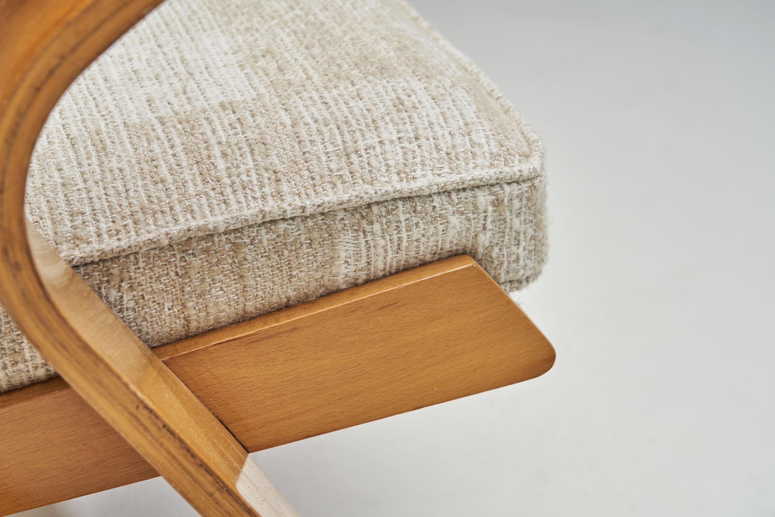 Rare De Coene Frères Lounge Chairs, Belgium, 1950s 4