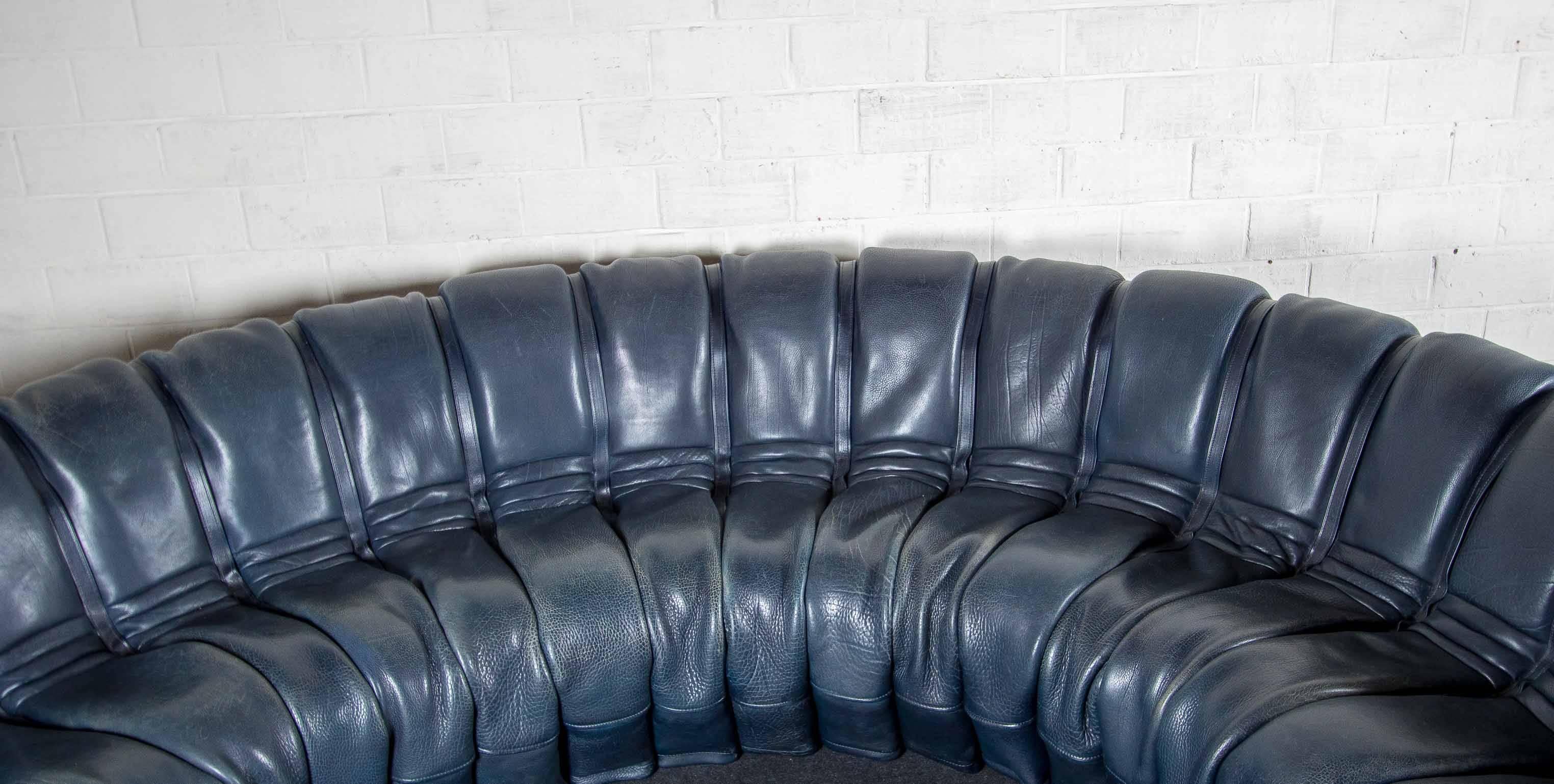 Leather Rare De Sede DS600 Sofa For Sale