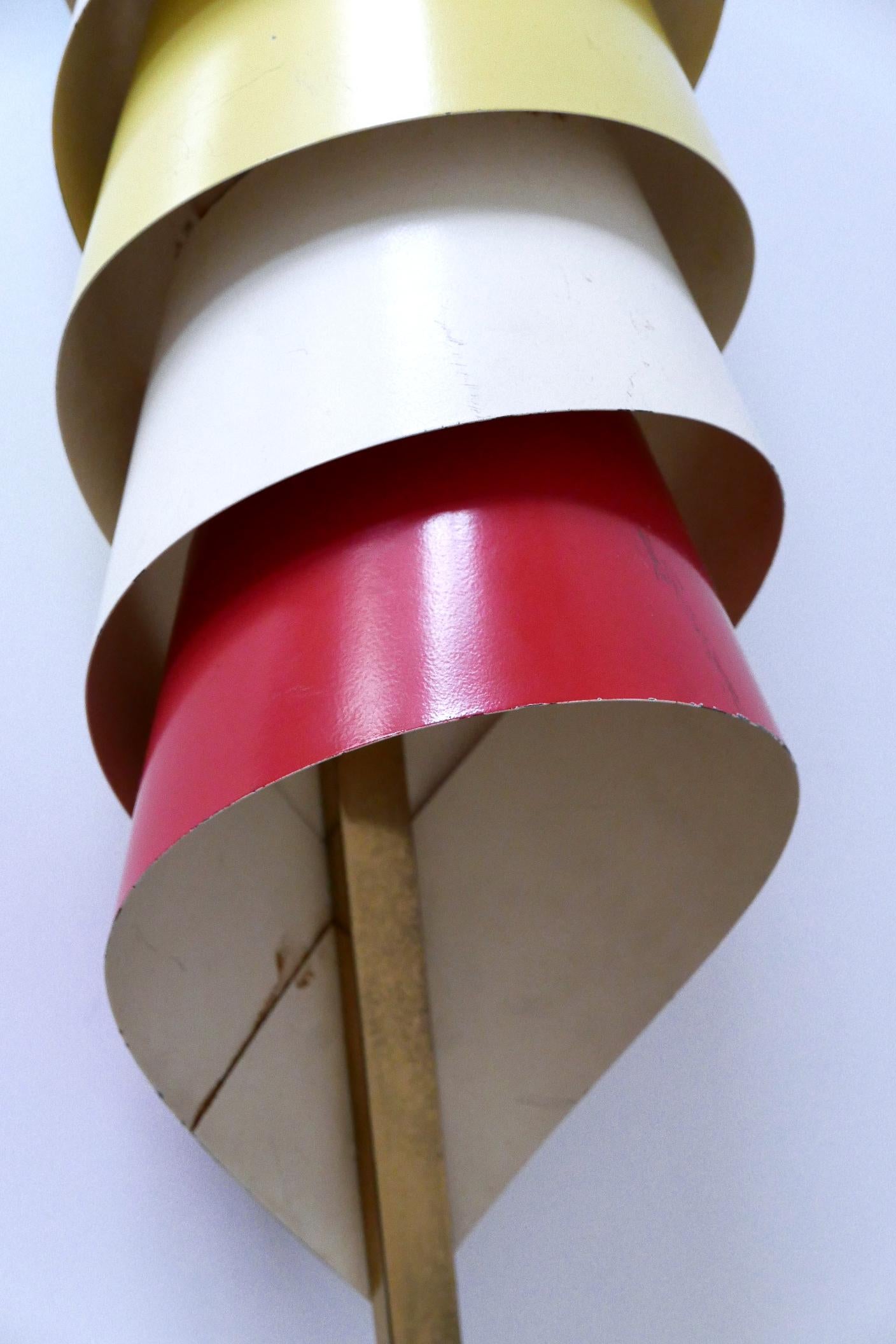 Rare & Decorative Mid-Century Modern Sconce or Wall Lamp Scandinavia 1950s For Sale 11