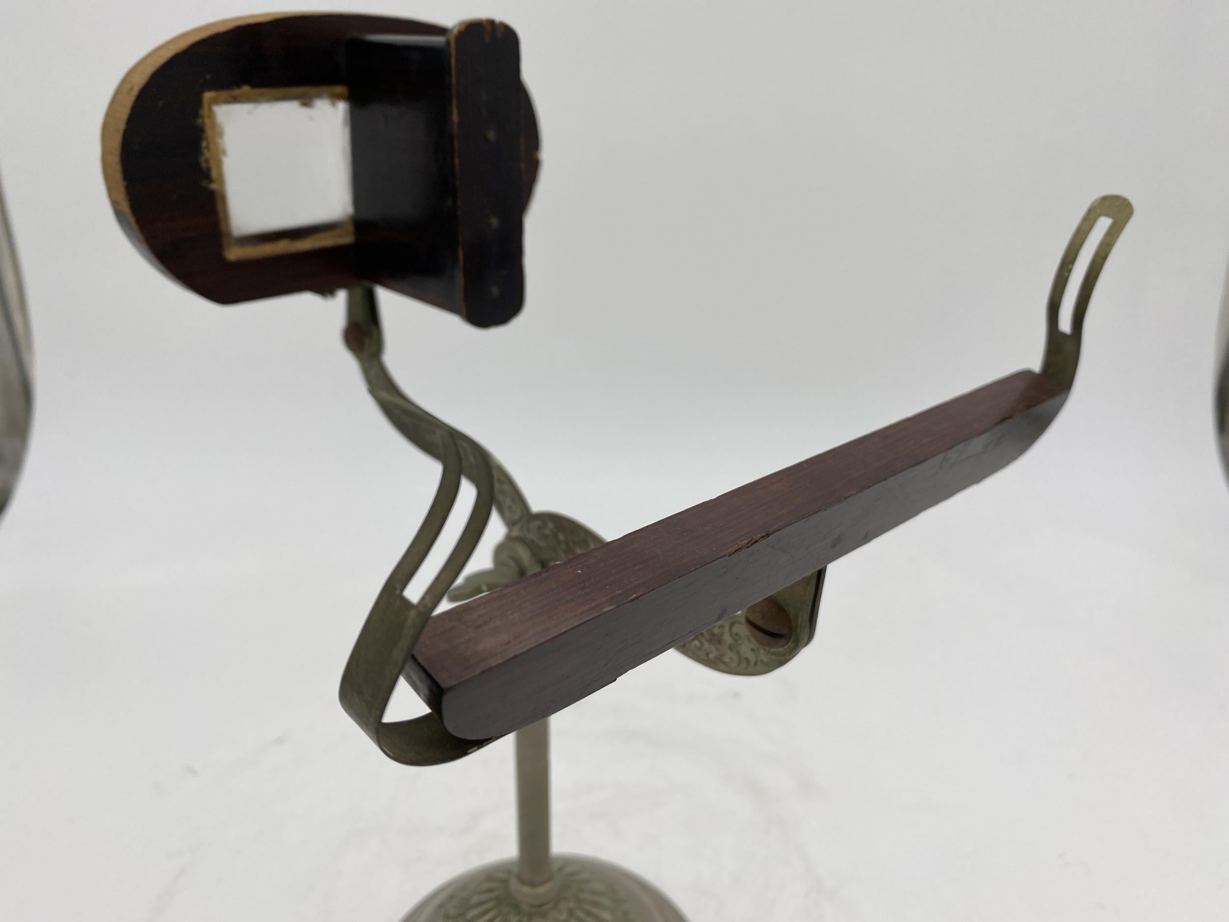 American Rare Decorative Table Top Stereo-Graphoscope Stereo Viewer, circa 1889 For Sale